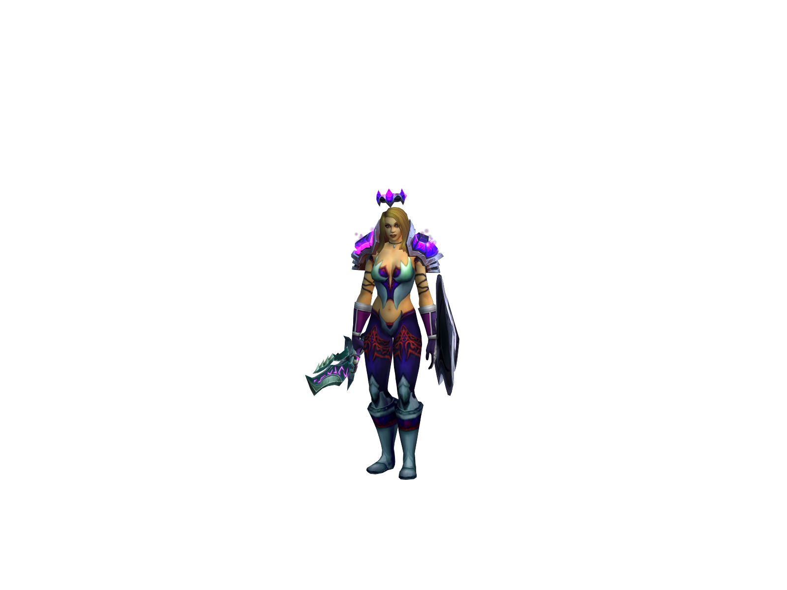 Idirae 3D character render
