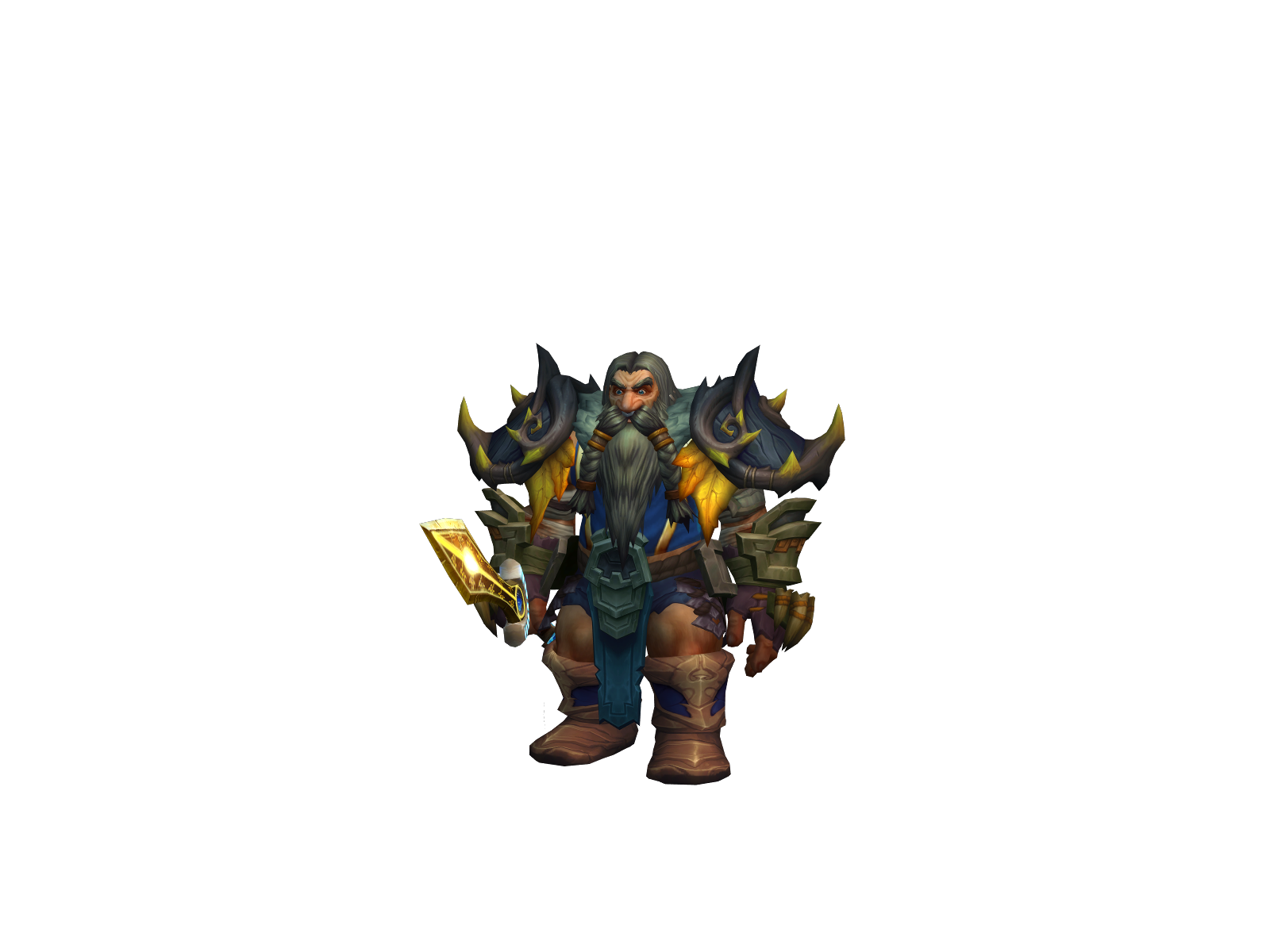 Traquinices 3D character render