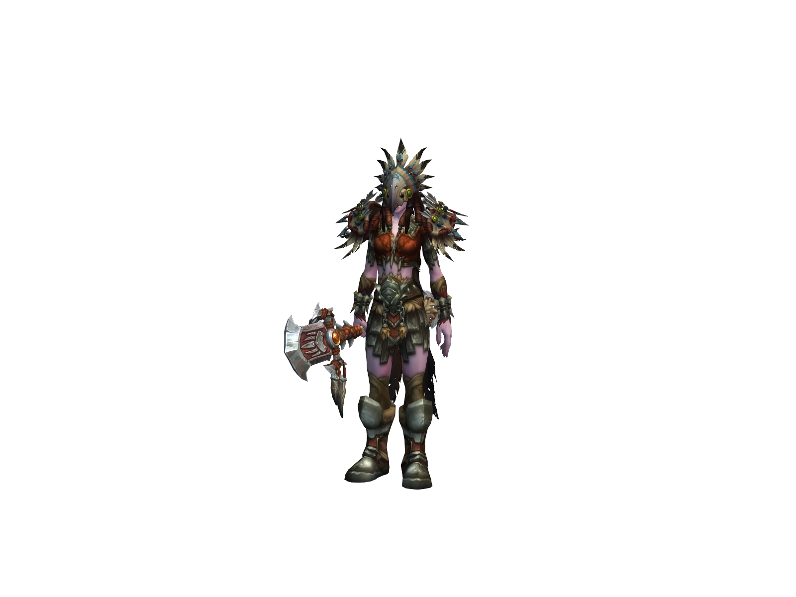 Lîrîan 3D character render