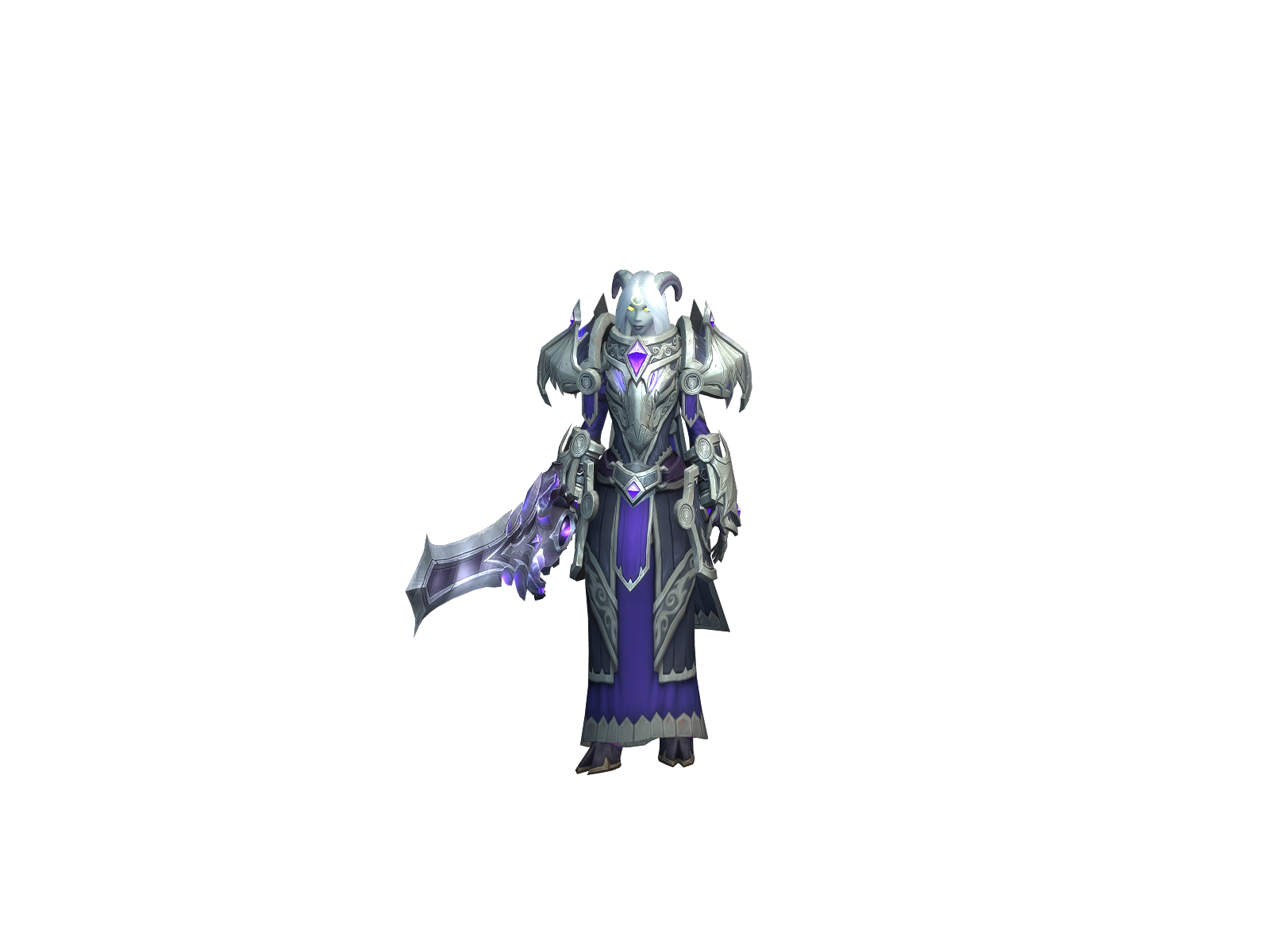Yâmina 3D character render