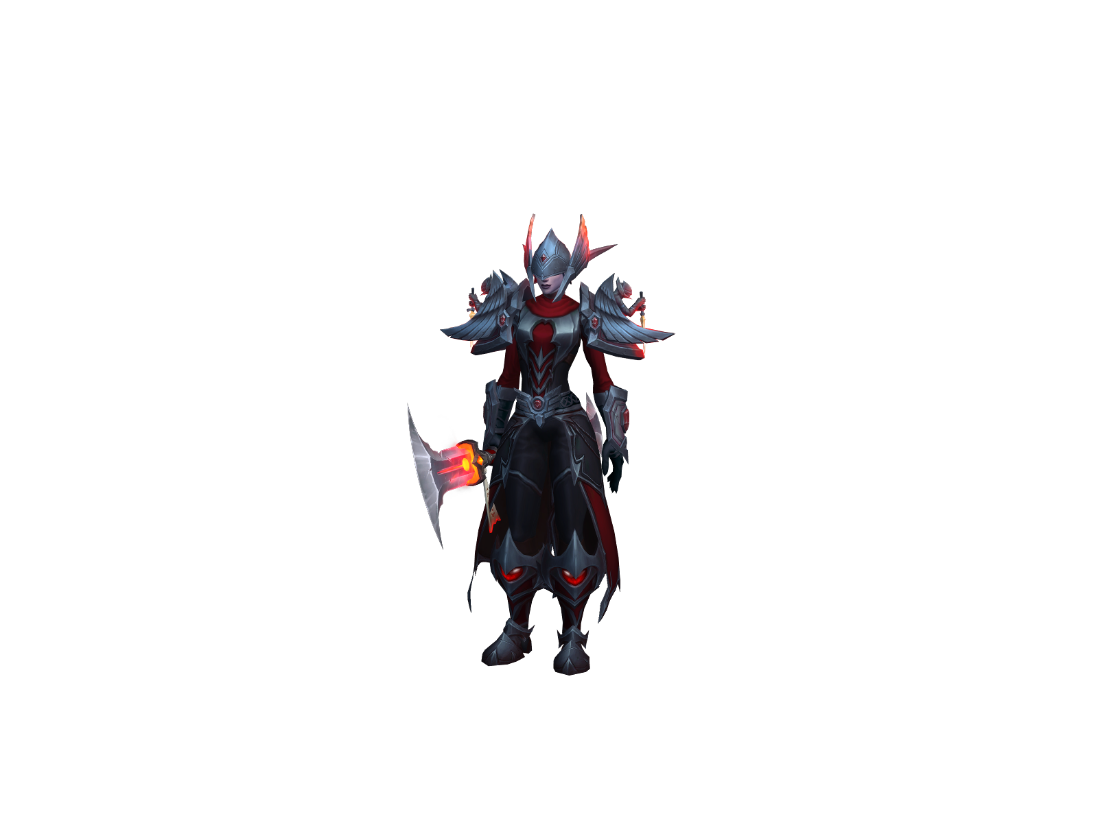 Icelntheeyes 3D character render