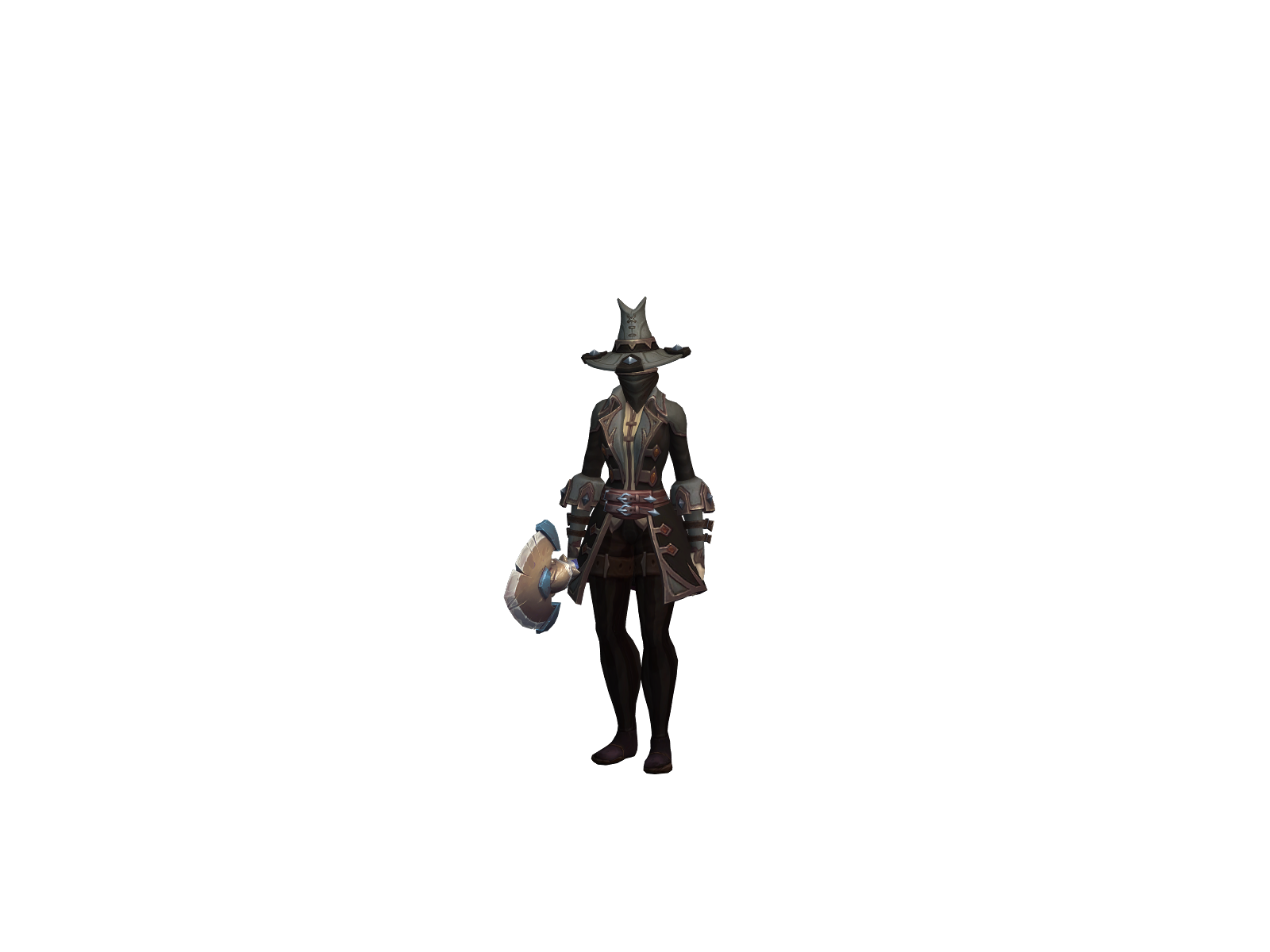 Vizzill 3D character render