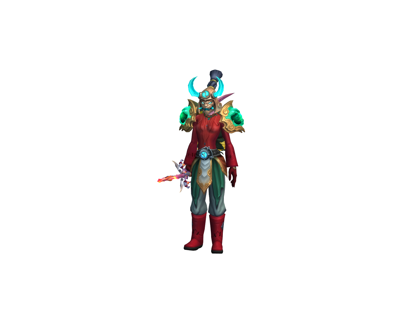 Ssychka 3D character render