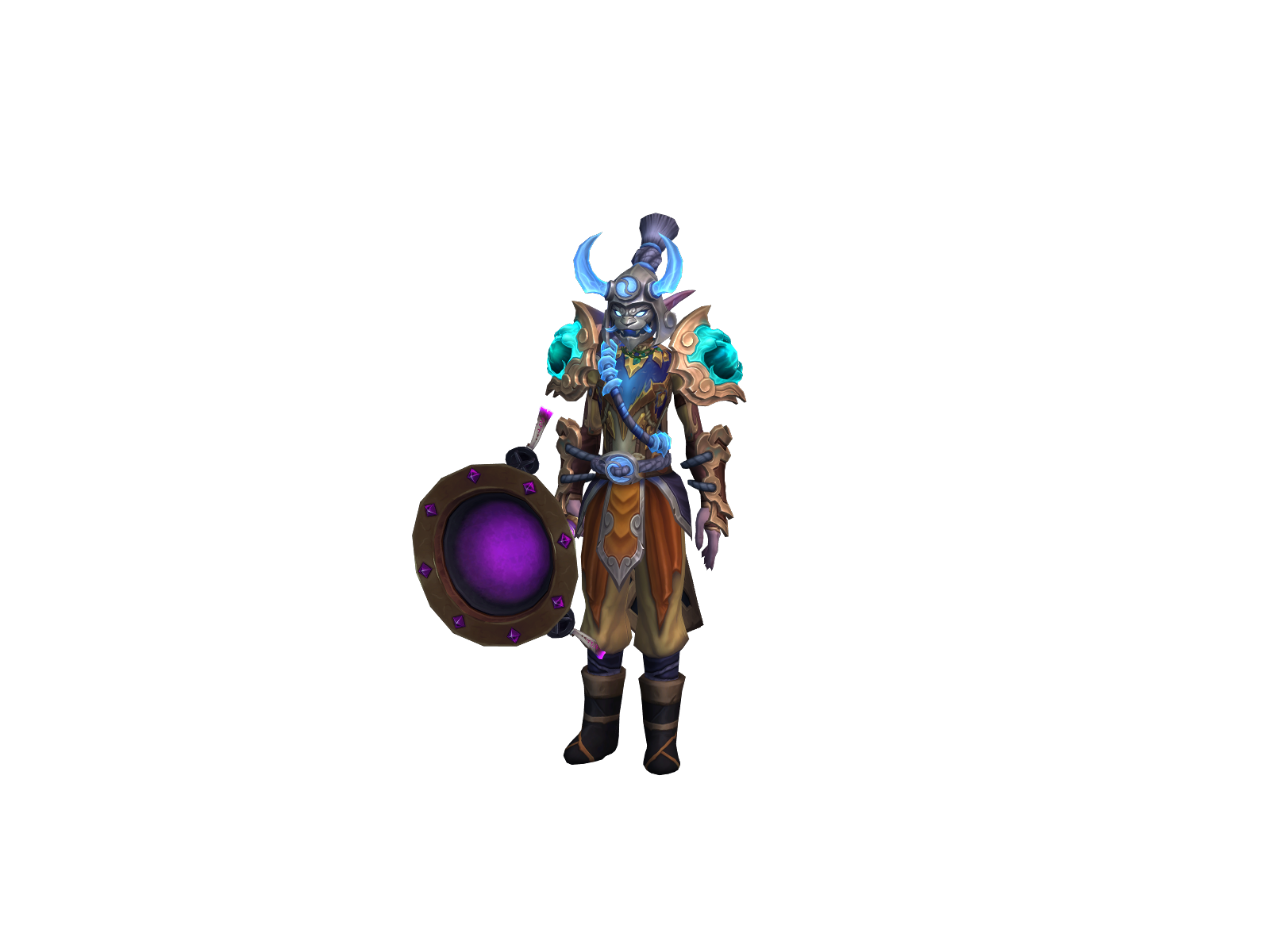 Cledym 3D character render