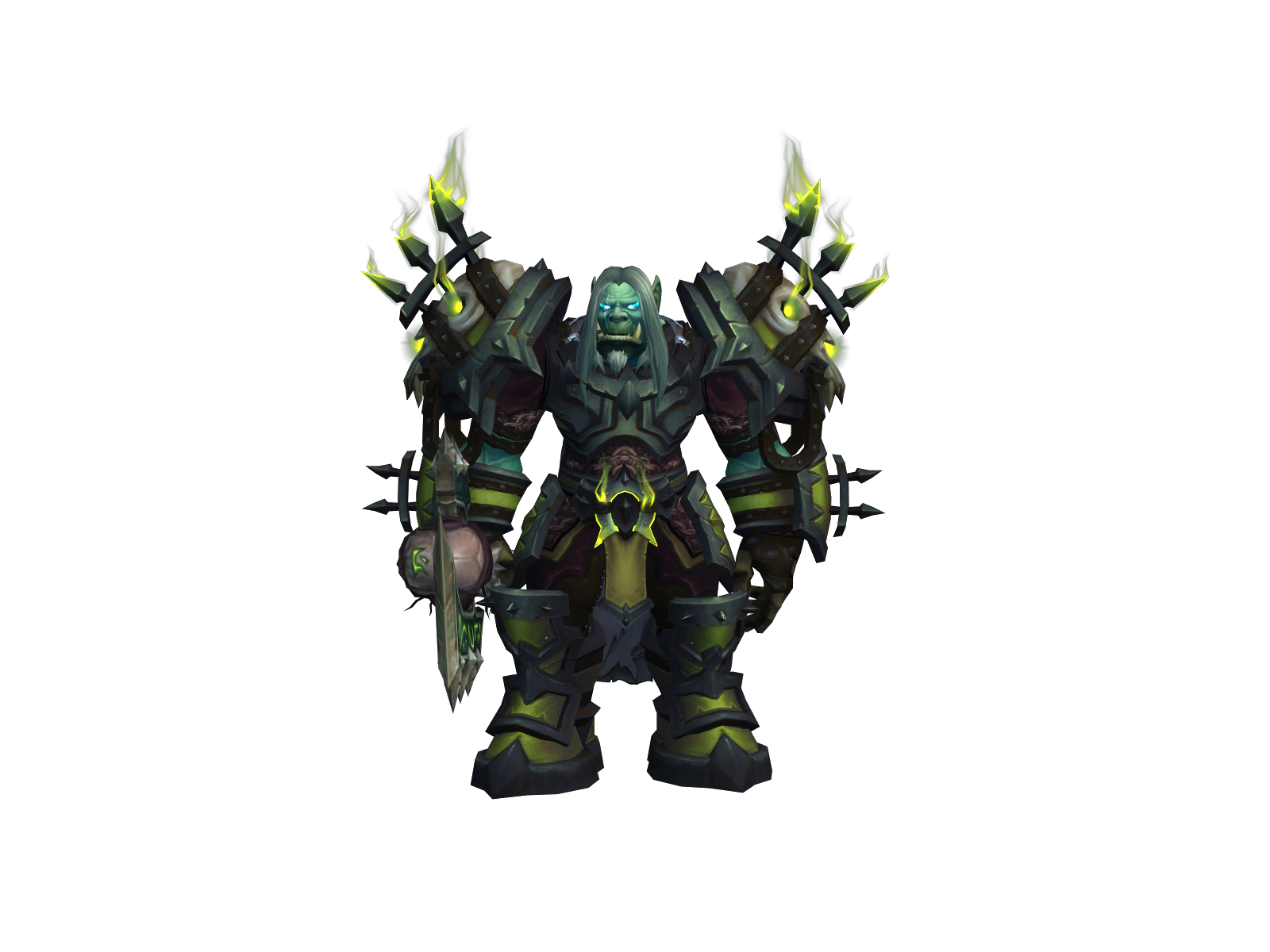 Orcismenos 3D character render