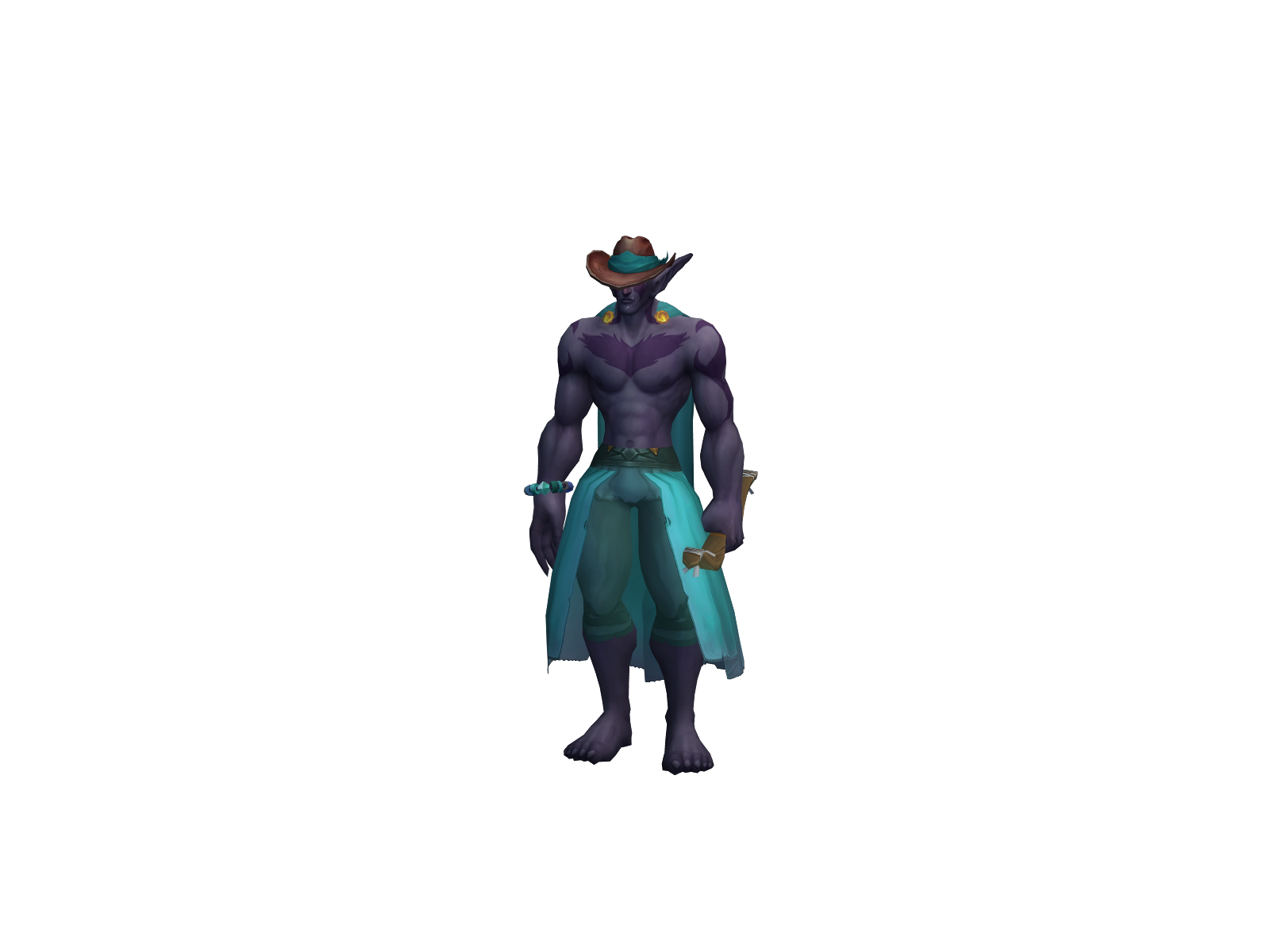 Anamandica 3D character render
