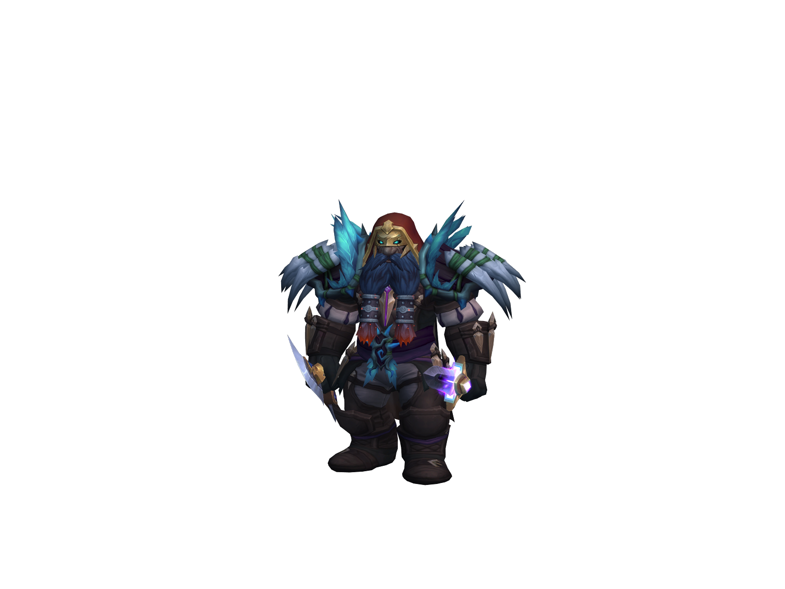 Pieceofshiv 3D character render