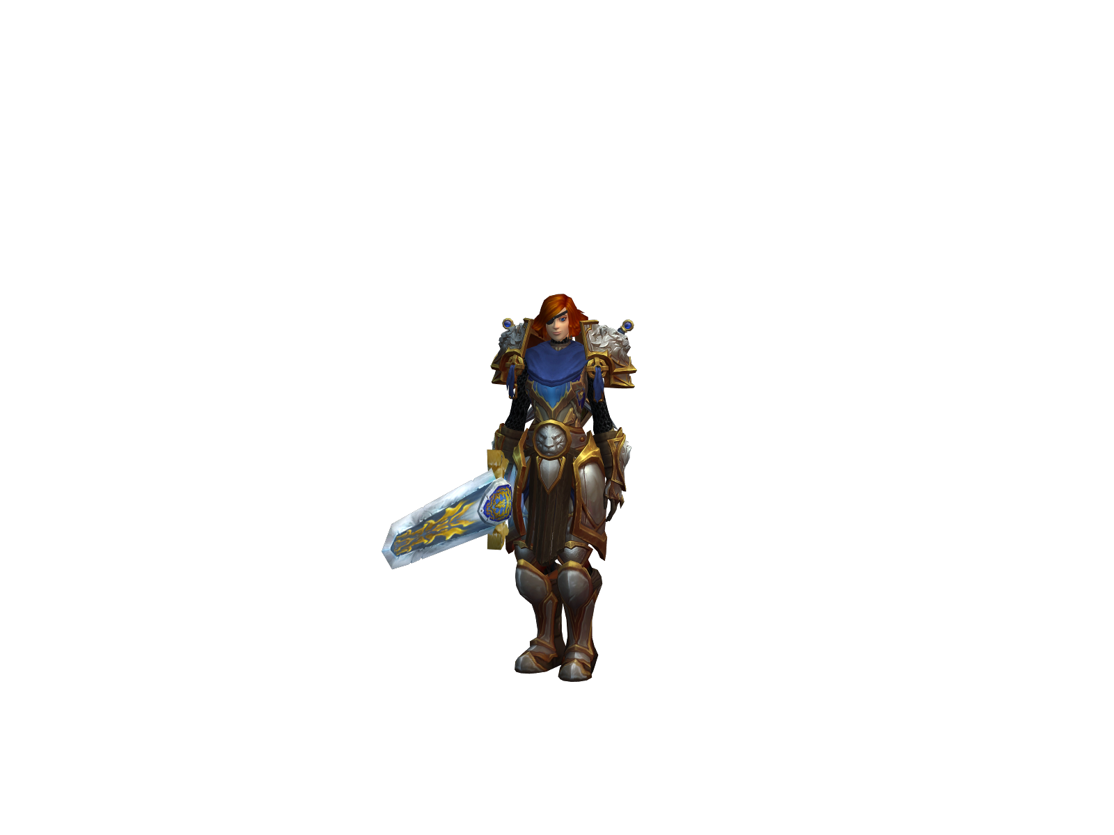 Rapthaliia 3D character render