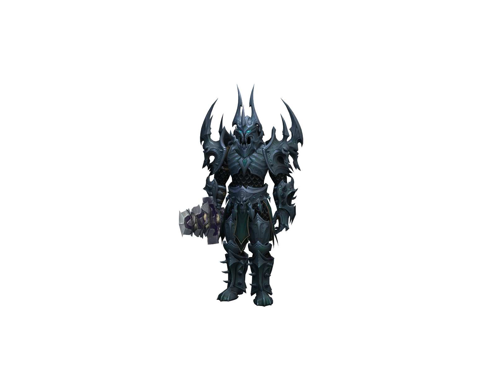 Shadowevil 3D character render