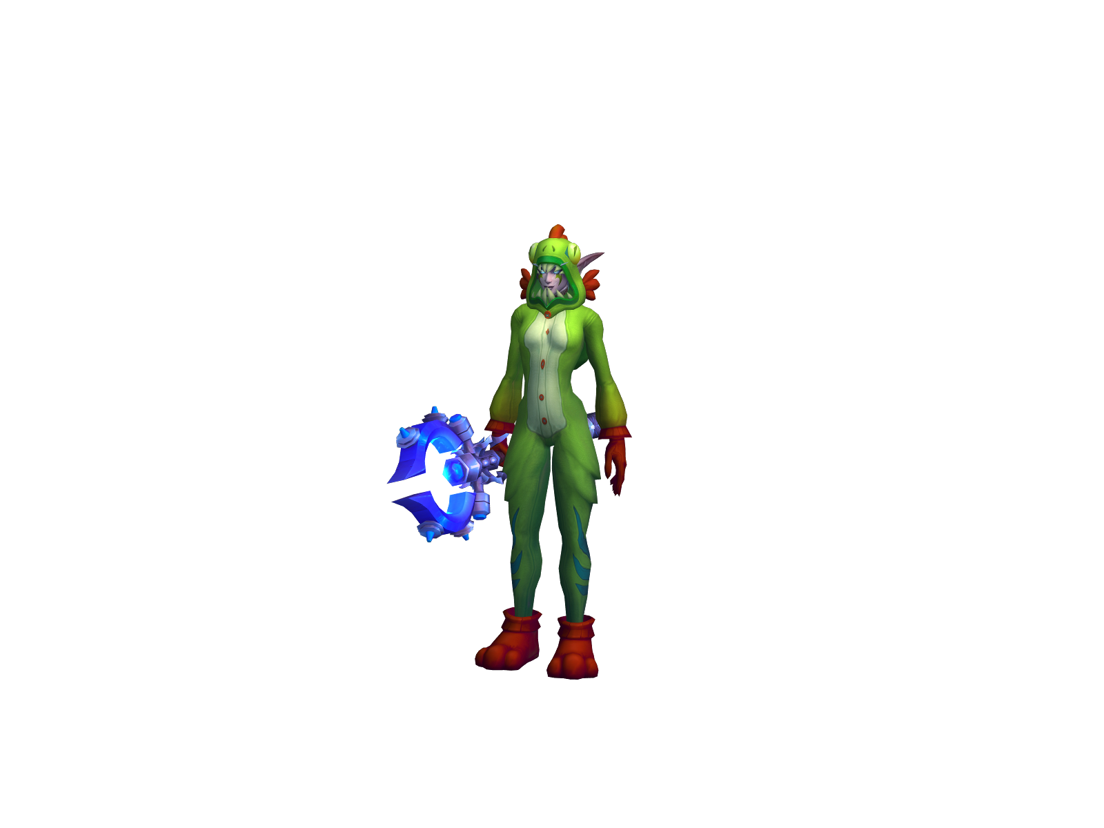 Freshdruid 3D character render