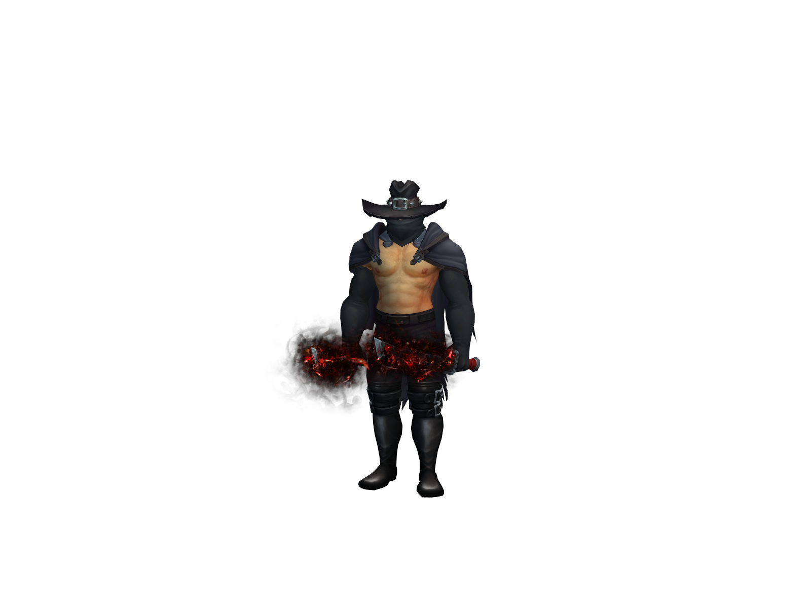 Axeborn 3D character render