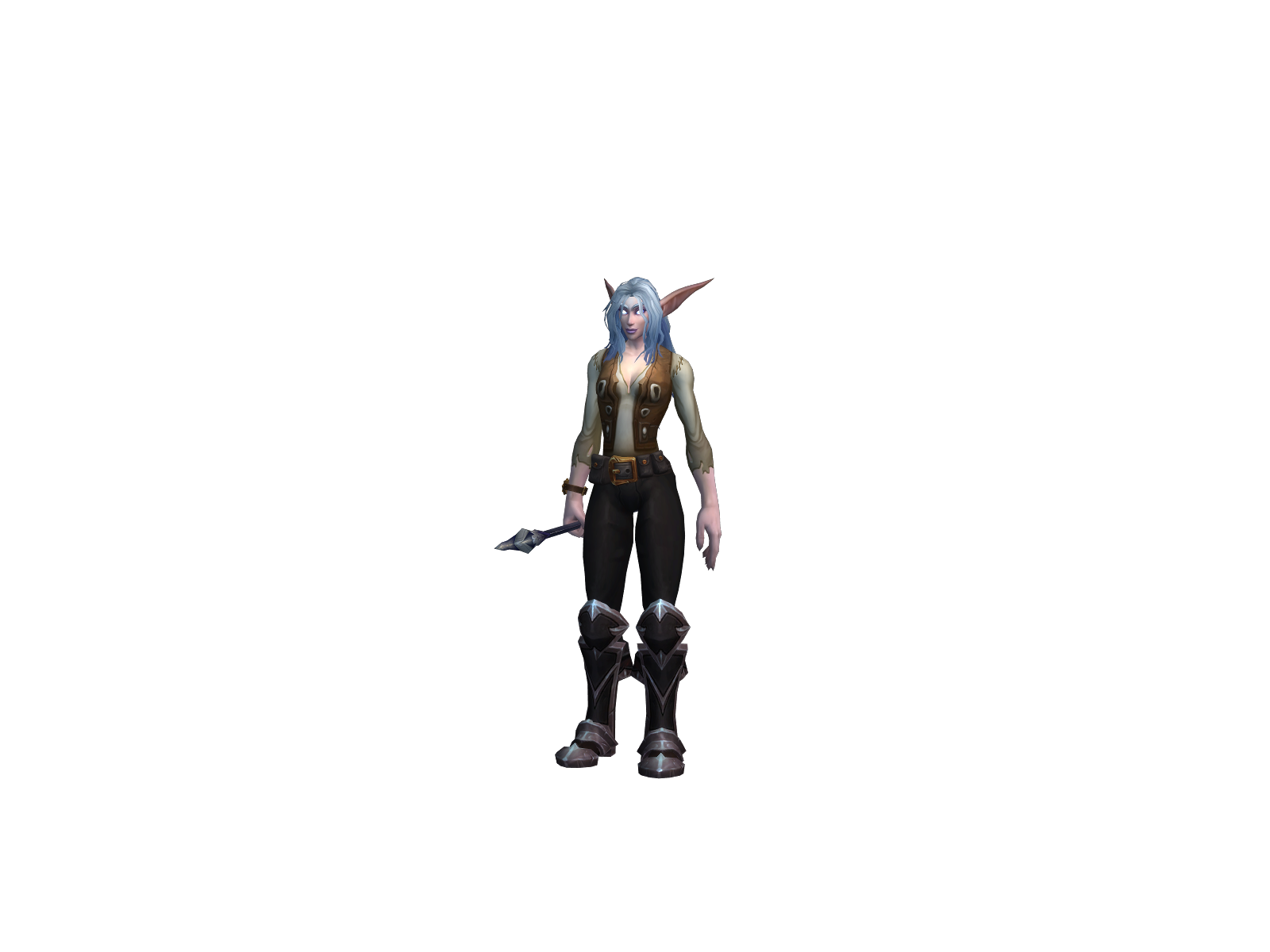 Ajtra 3D character render