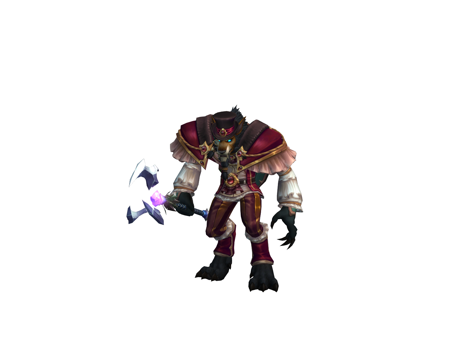 Venomleaf 3D character render
