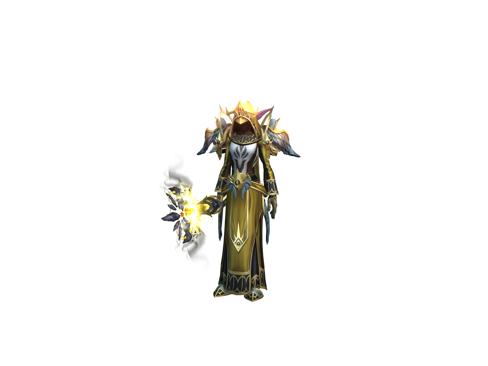 Hollyshadow 3D character render