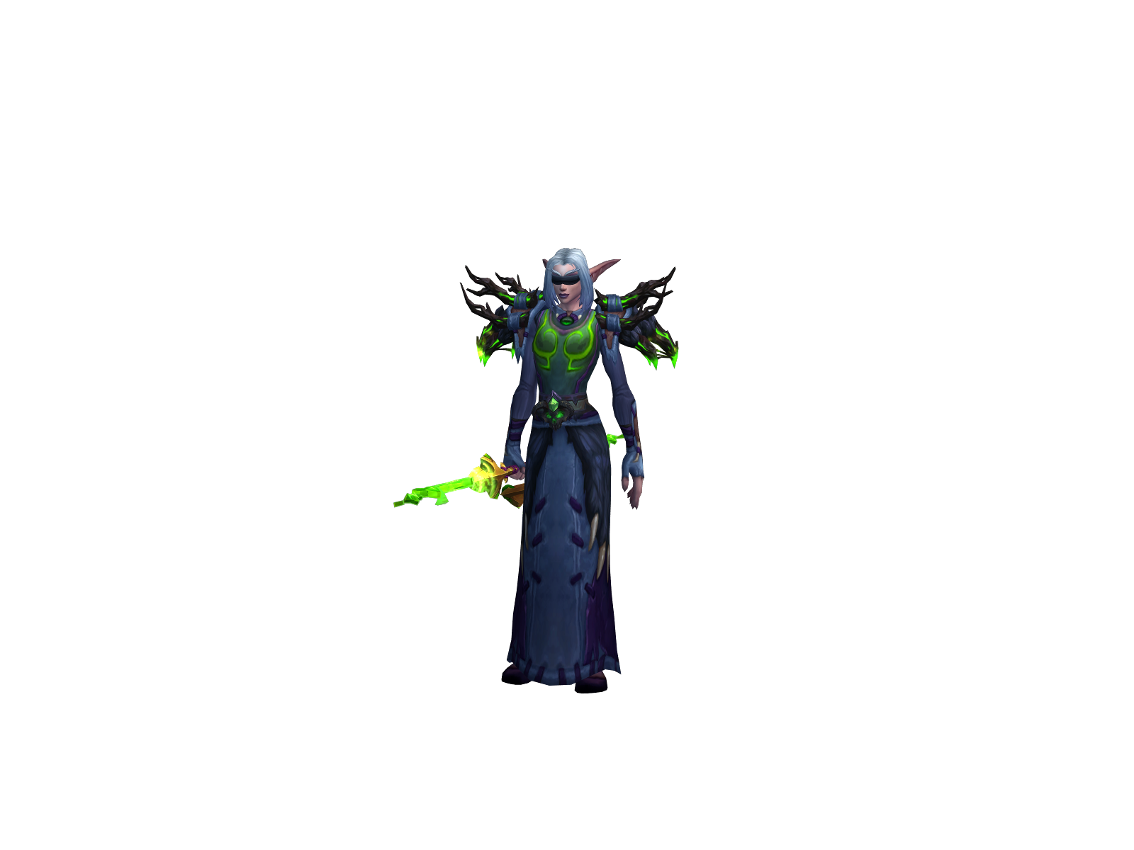 Mellekedruid 3D character render