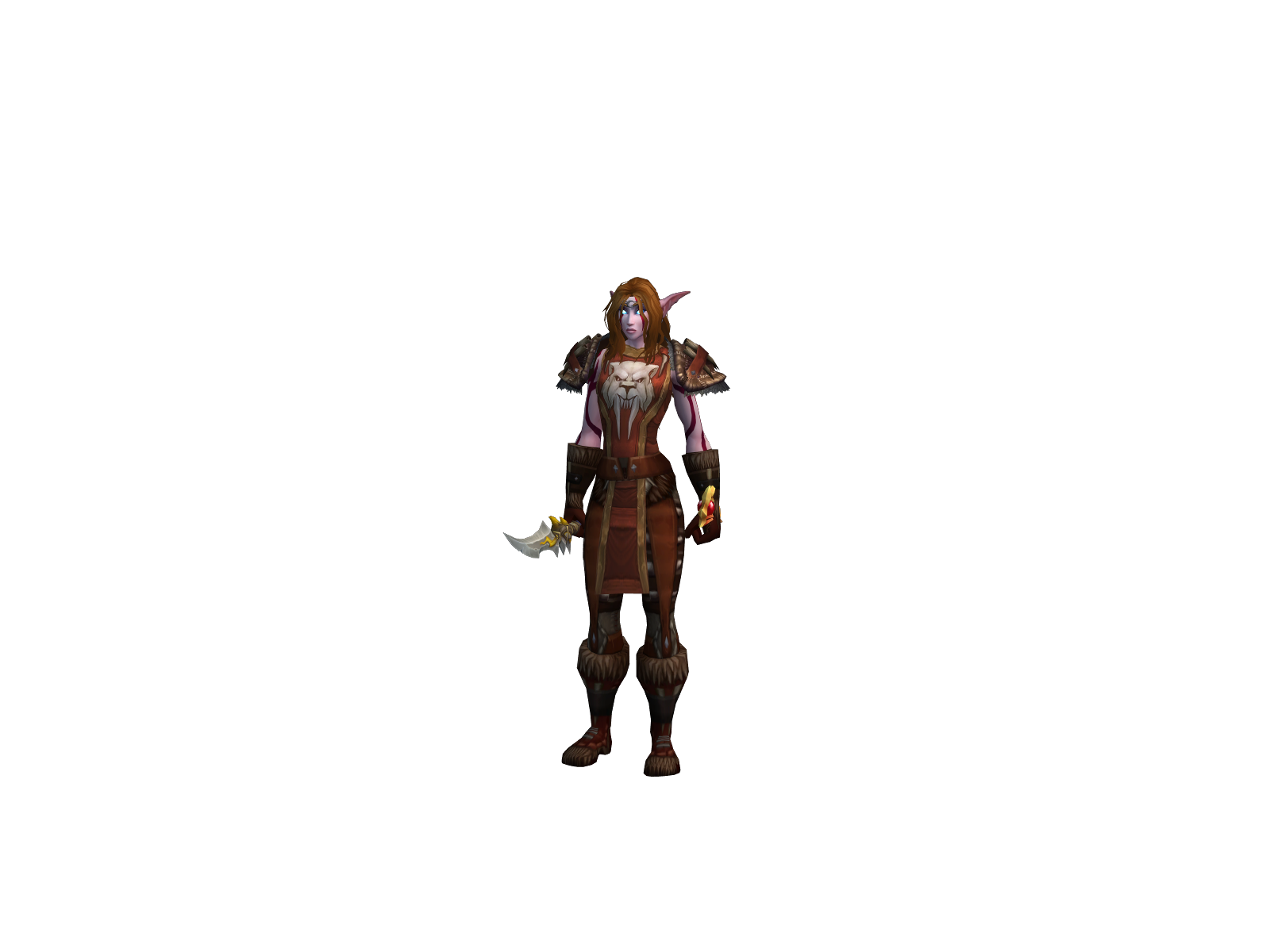 Winfox 3D character render
