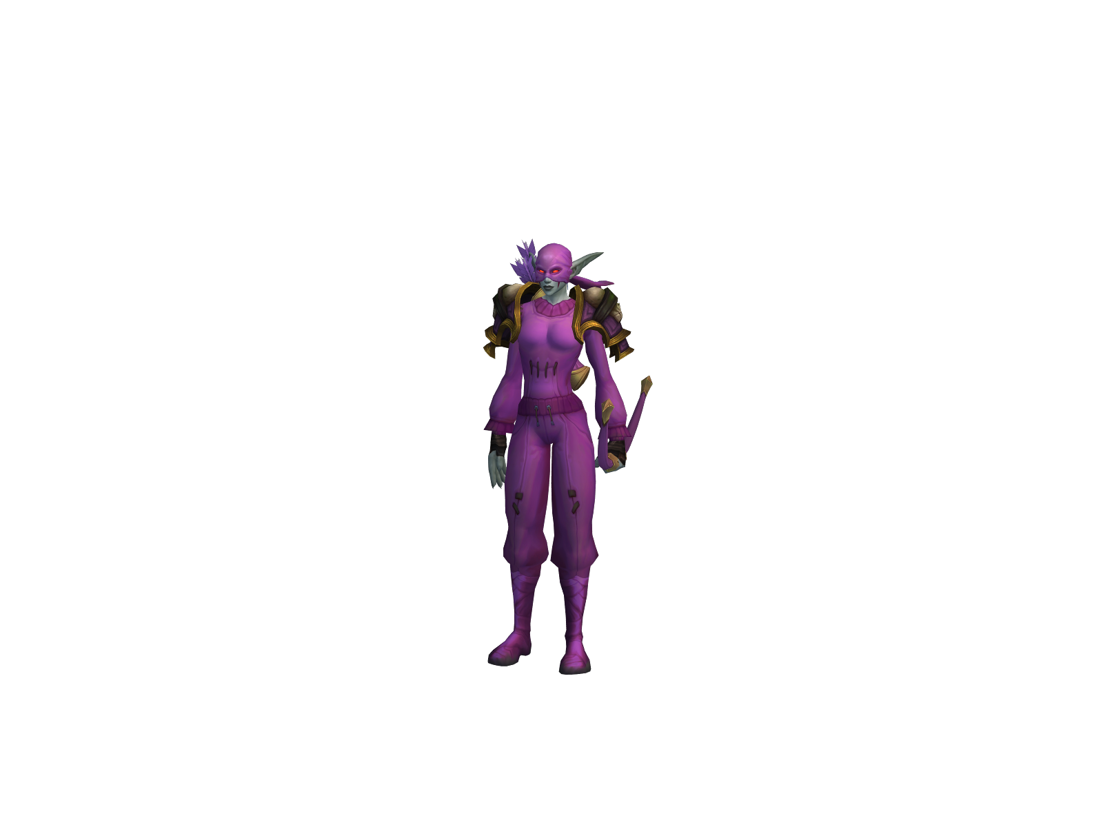 Monalis 3D character render