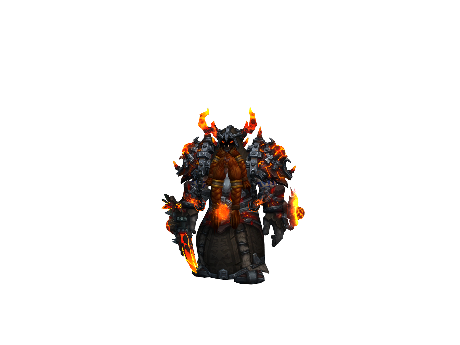 Mondoshauan 3D character render