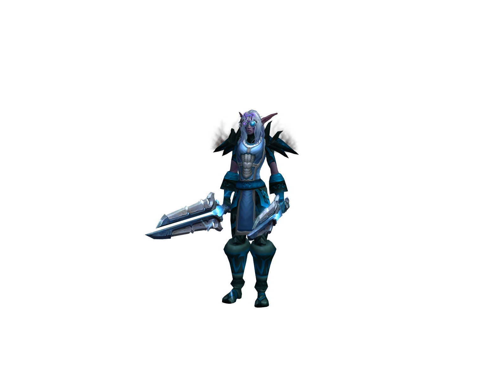 Blönde 3D character render