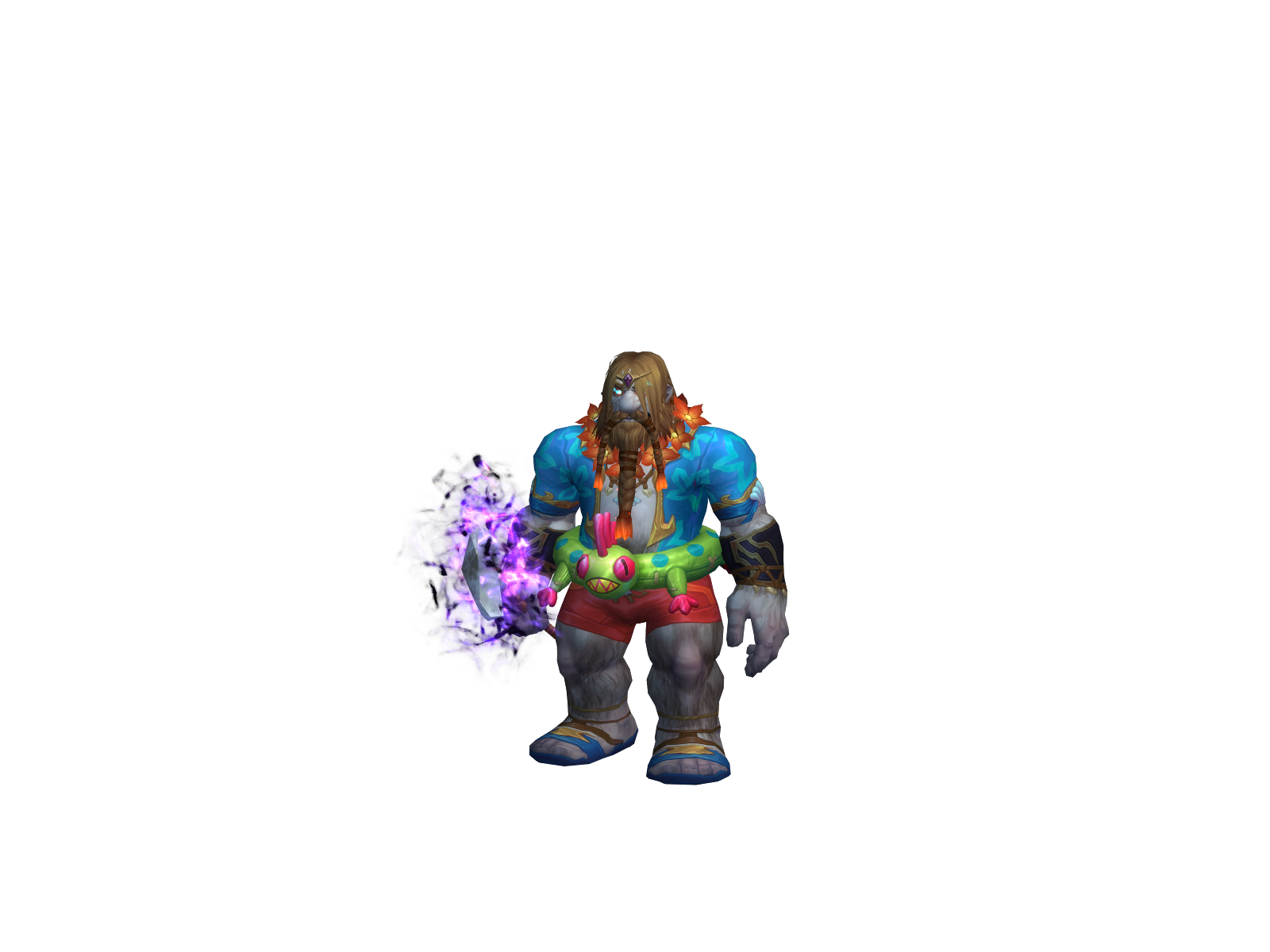 Blackdecay 3D character render