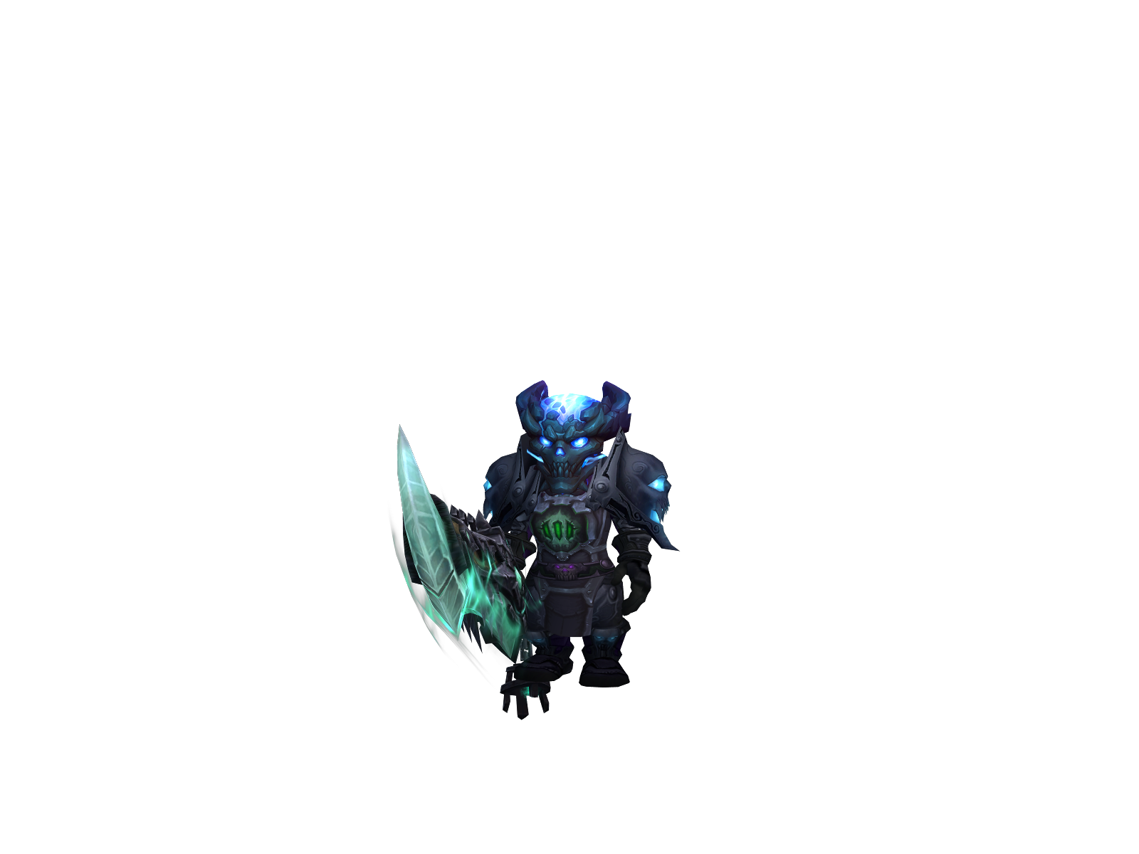 Glådiator 3D character render