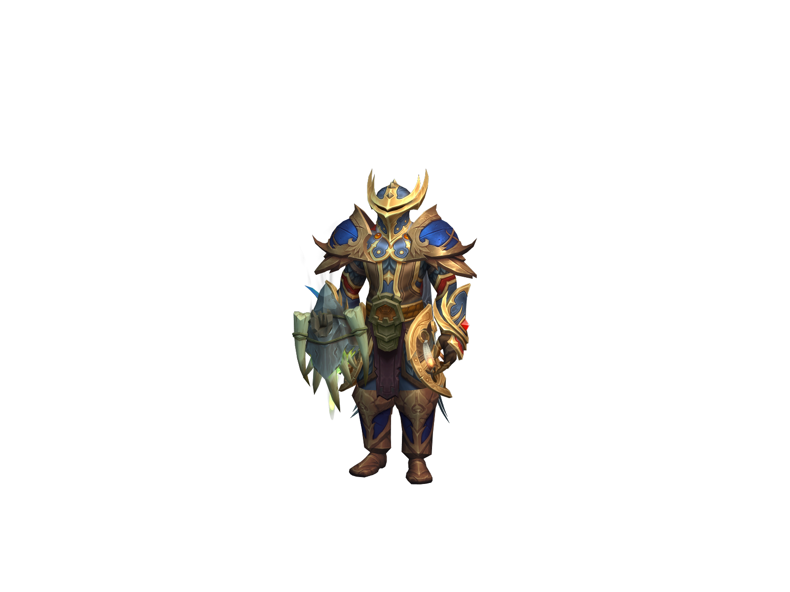 Gishu 3D character render