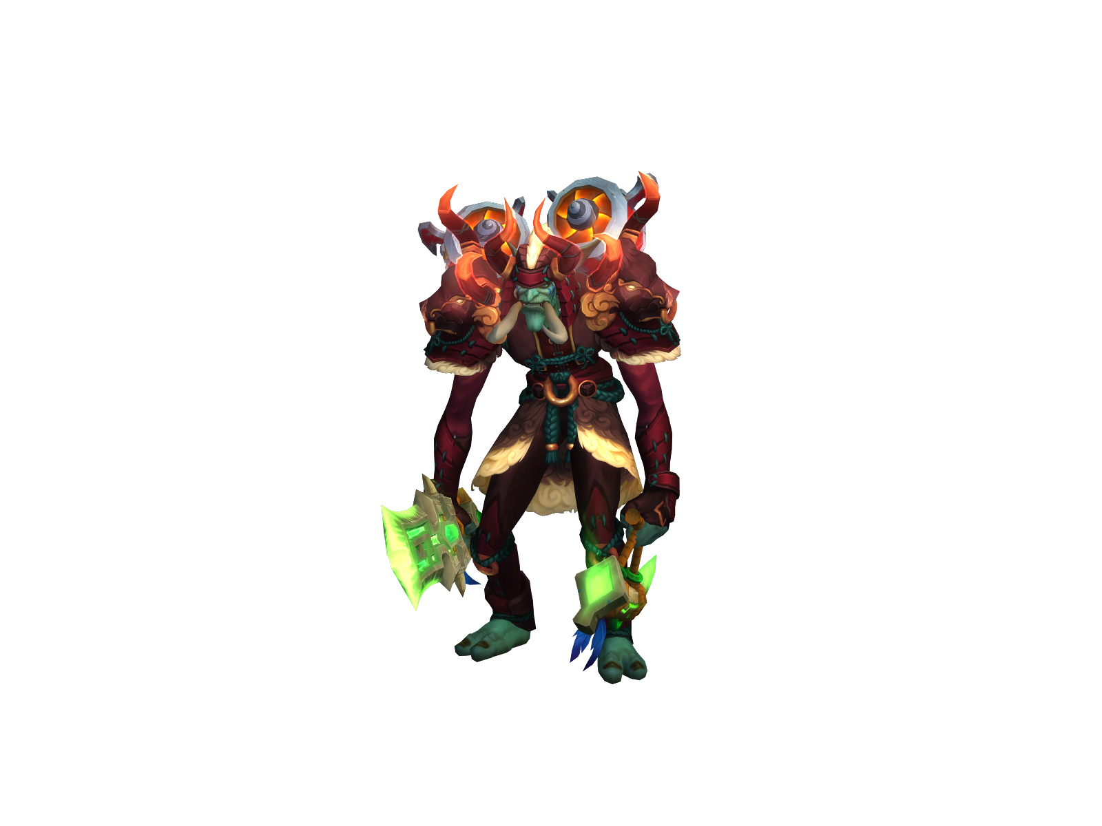 Erredaar 3D character render