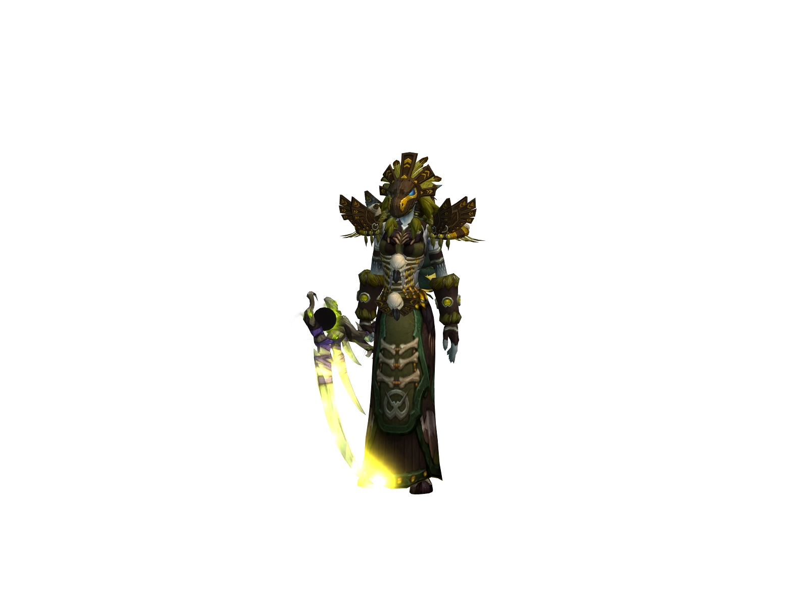 Pavidla 3D character render