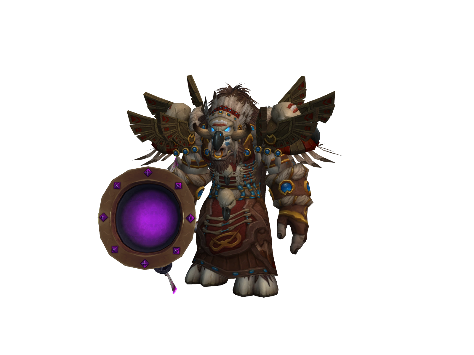 Mueow 3D character render