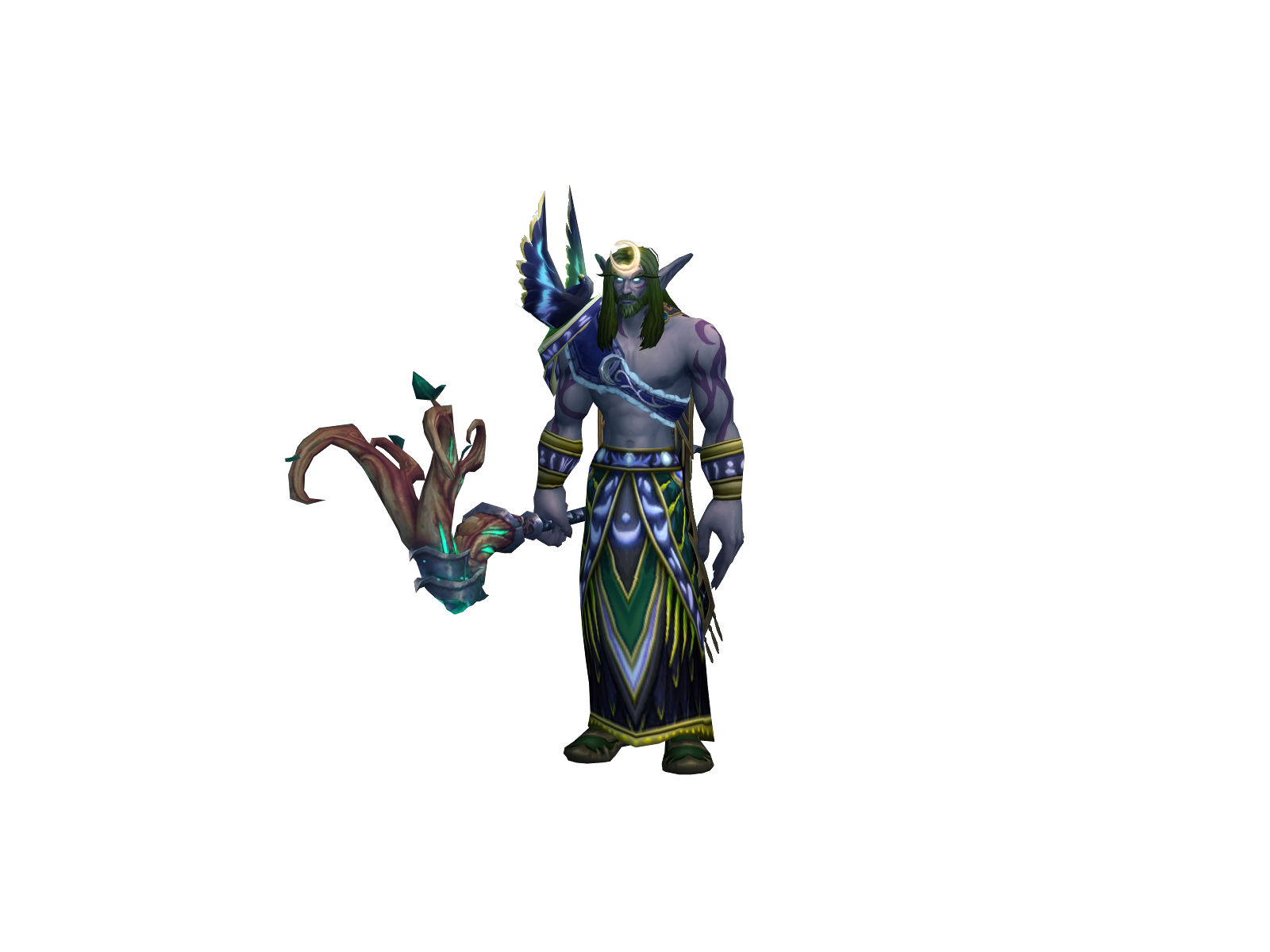 elandor 3D character render