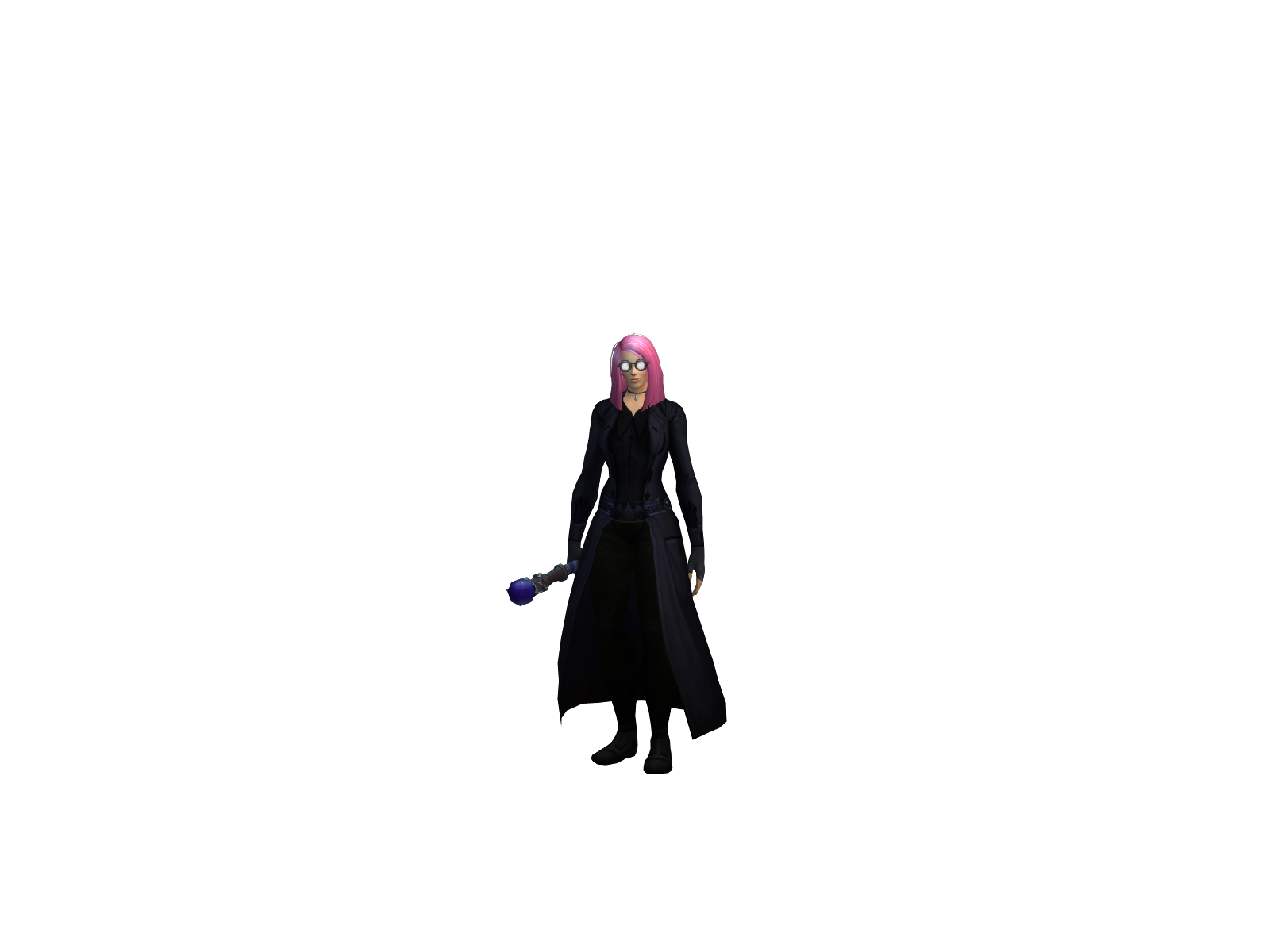 Lagdalena 3D character render