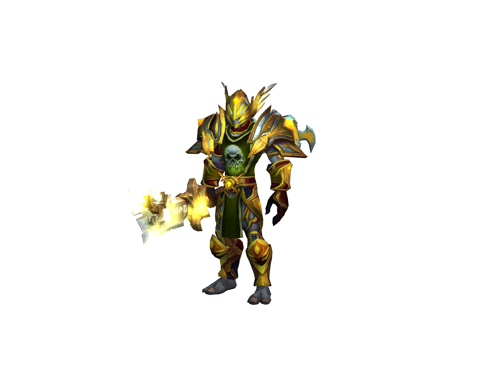 Hjortrón 3D character render