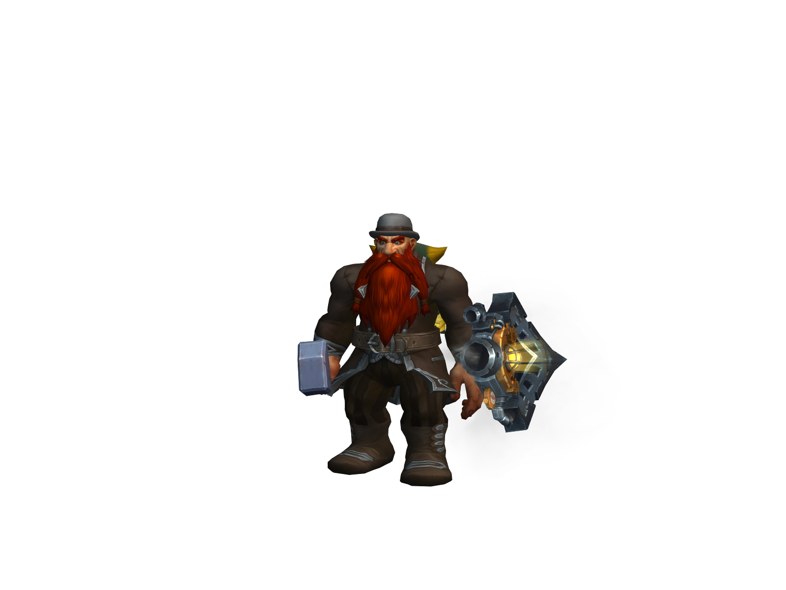 Shampur 3D character render