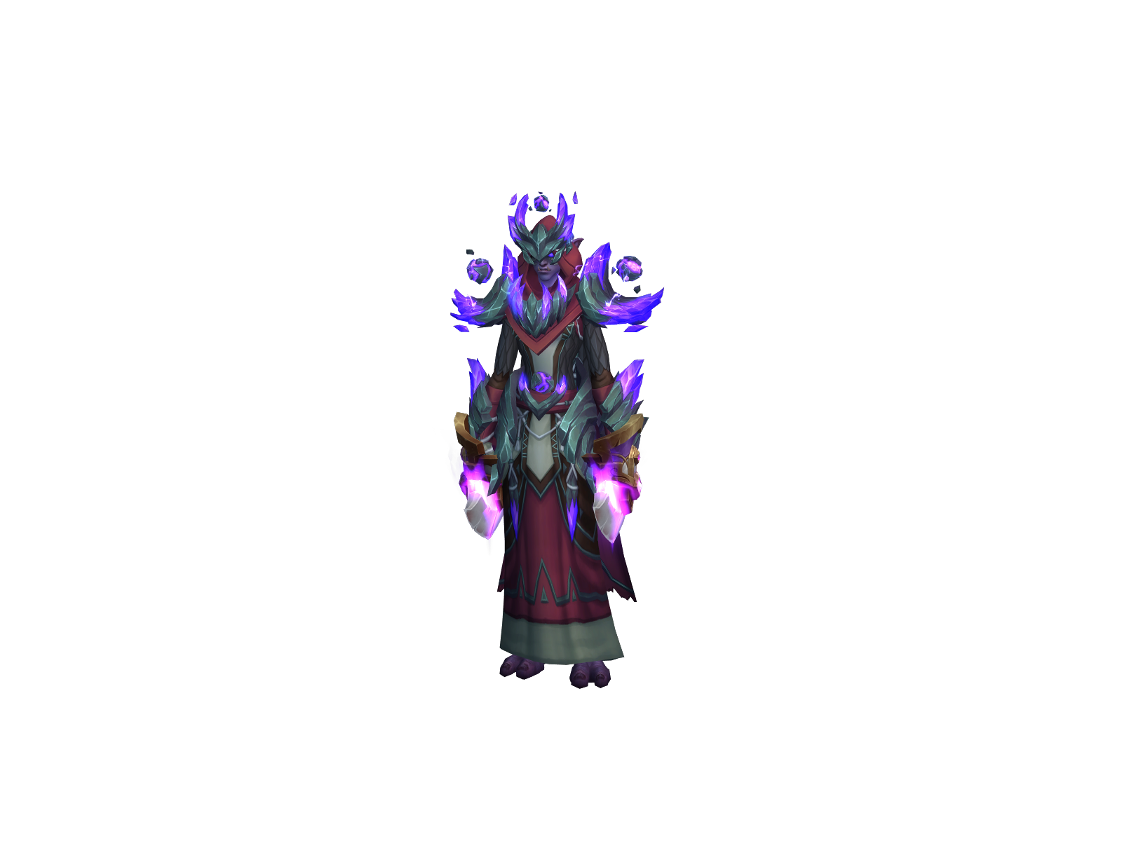 Shamanerina 3D character render