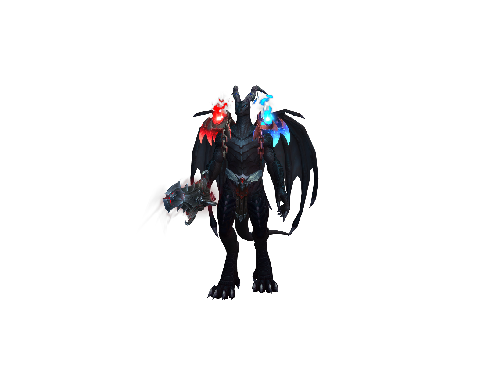 Dracaenian 3D character render