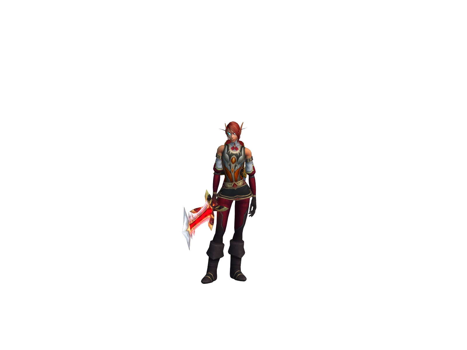 Amaliarini 3D character render