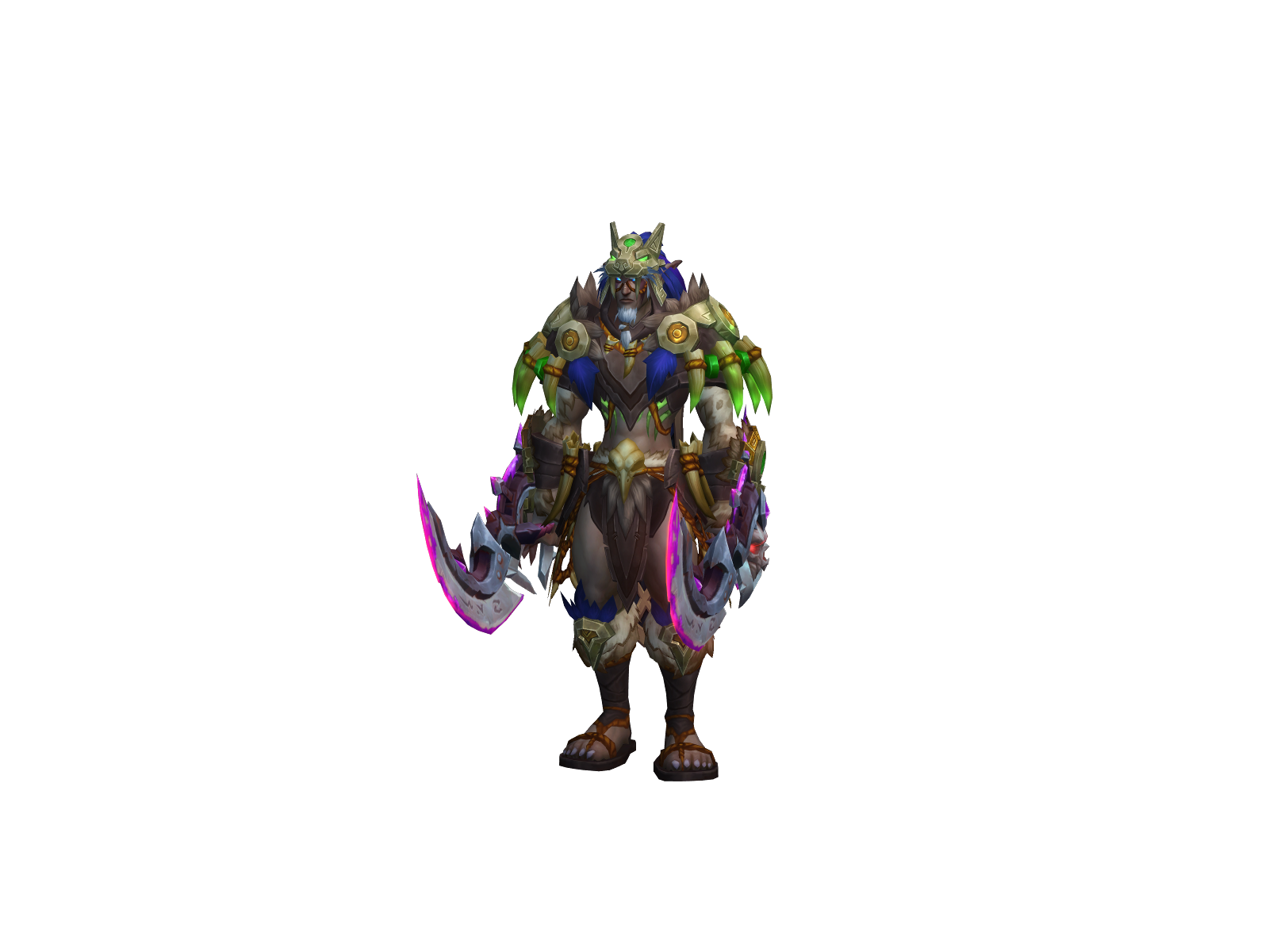 Bababeast character render