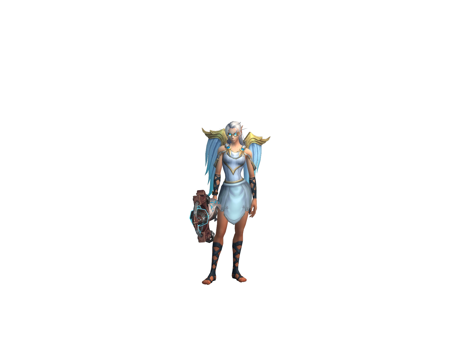 Riomuu 3D character render