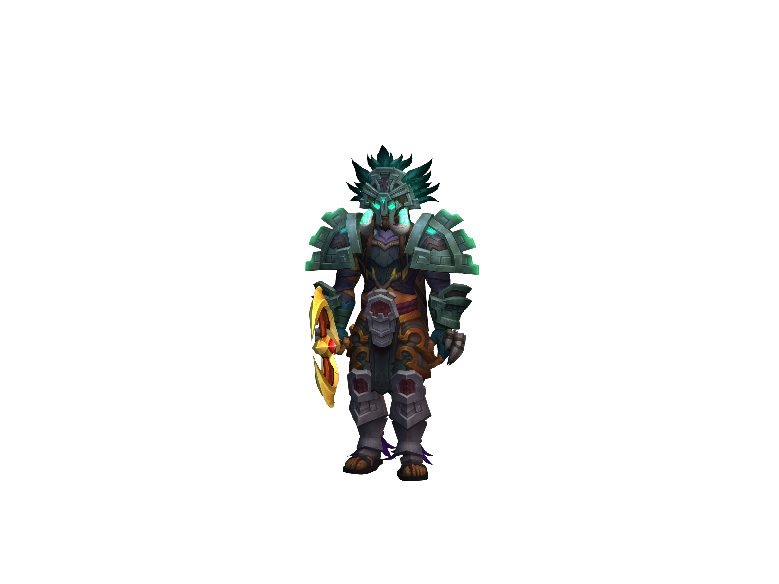 Sneveldbro 3D character render