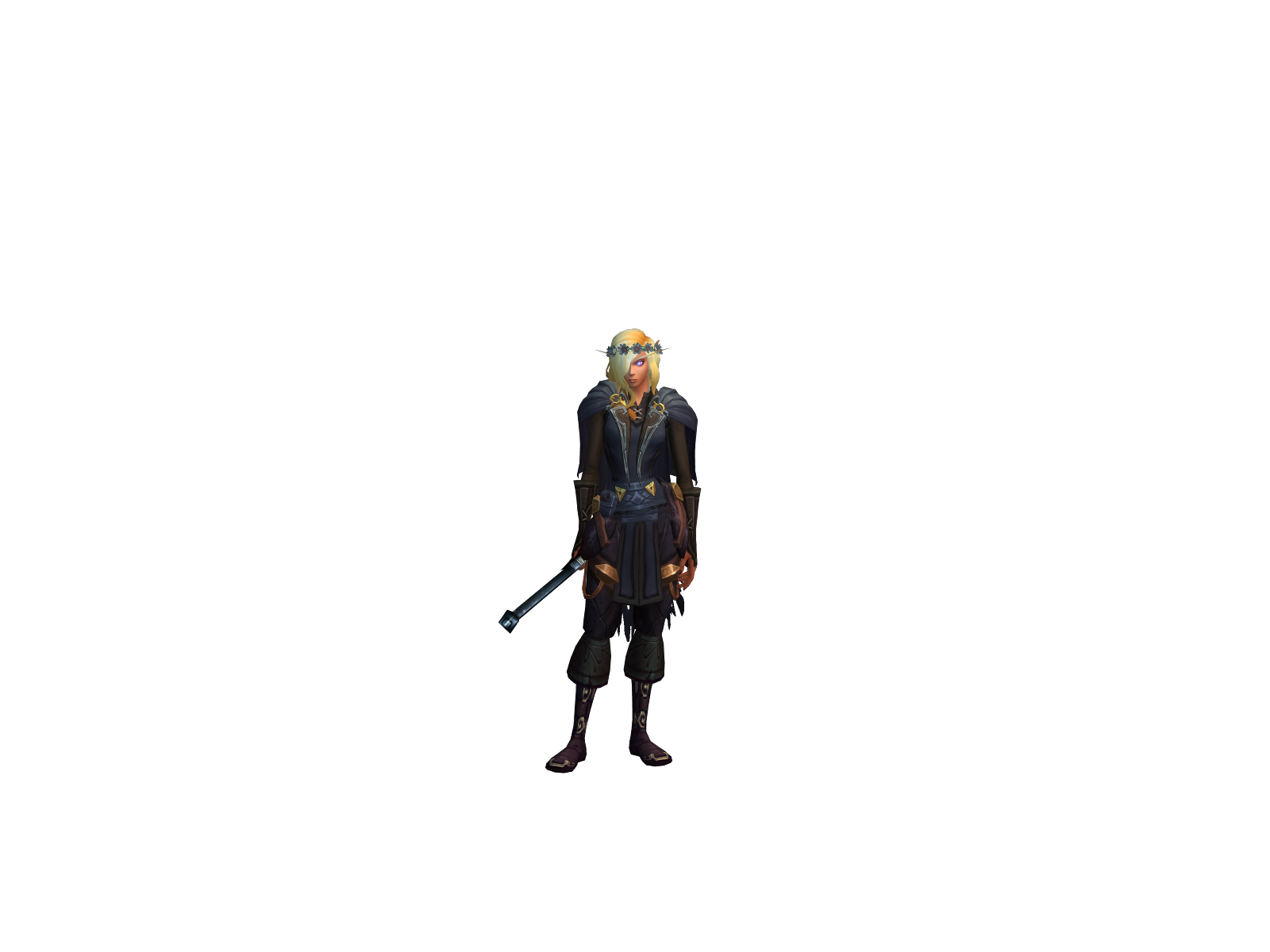 Celesstya 3D character render