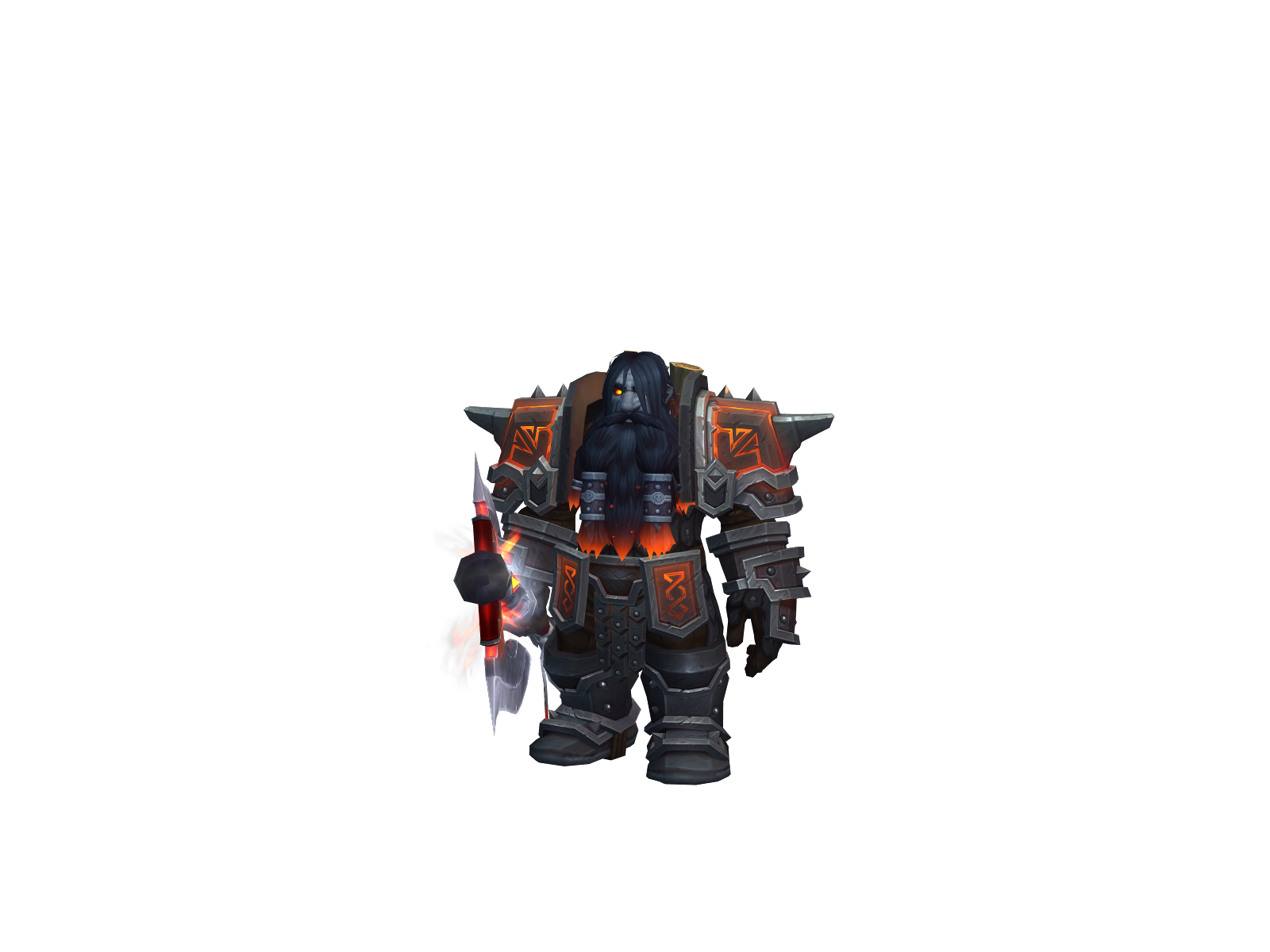 mugroki 3D character render