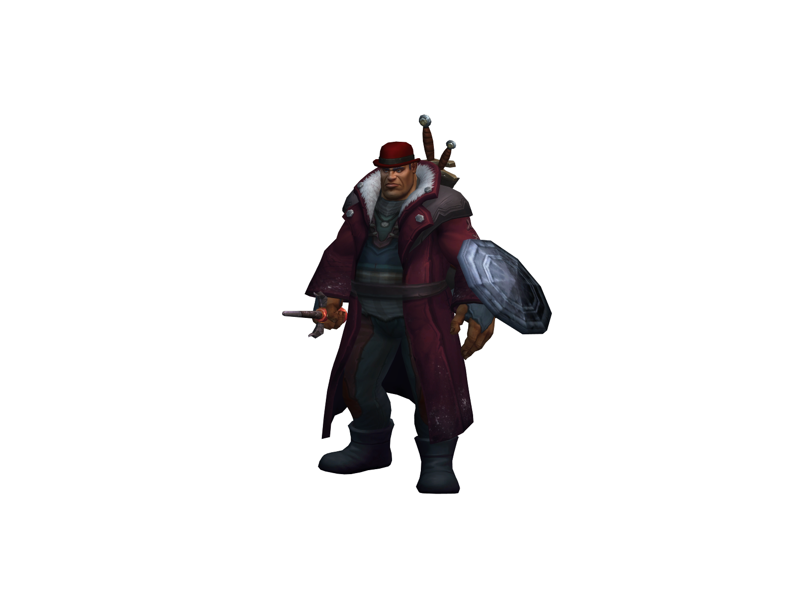 Trumpcard 3D character render