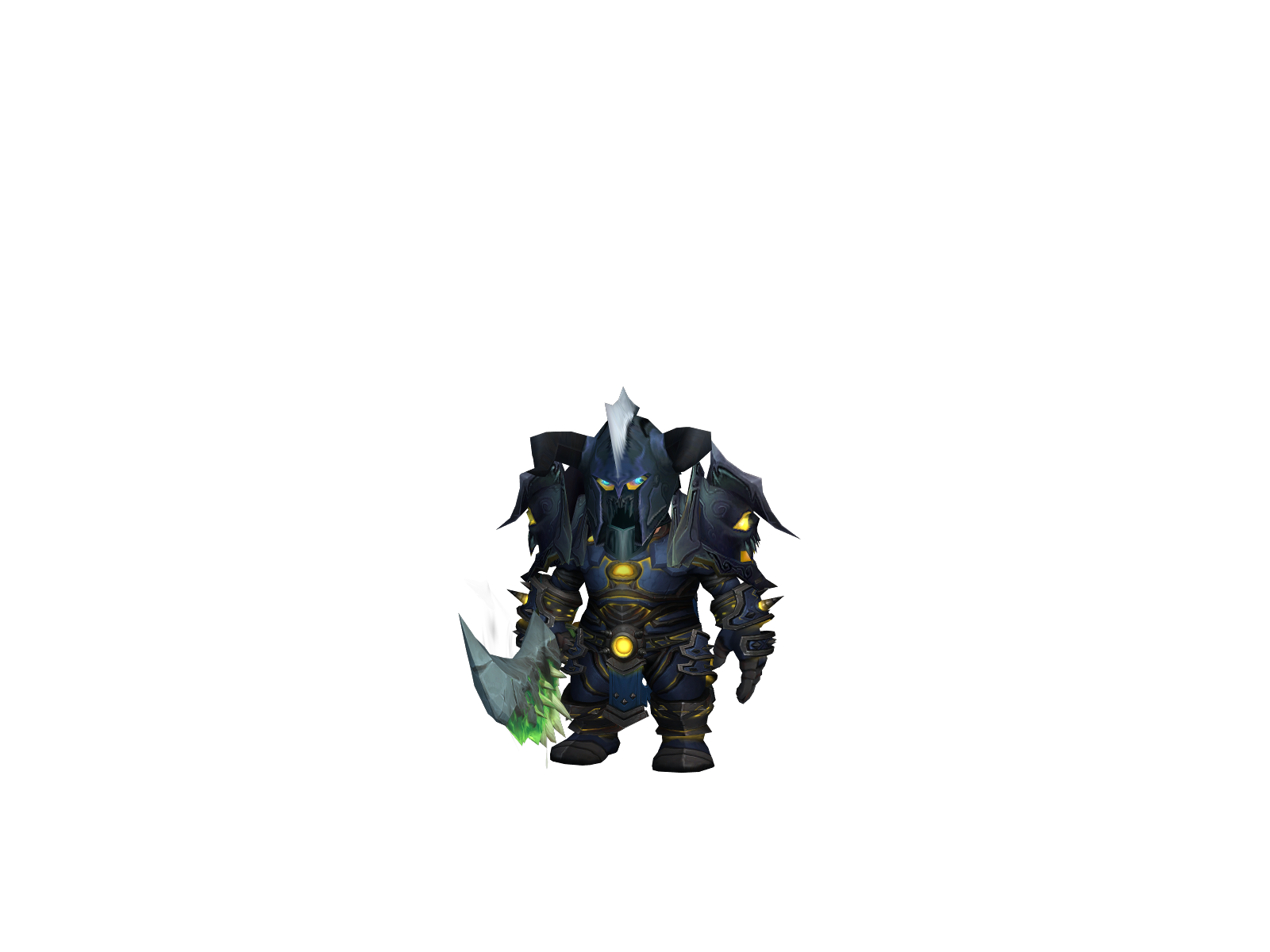 Cocignom 3D character render