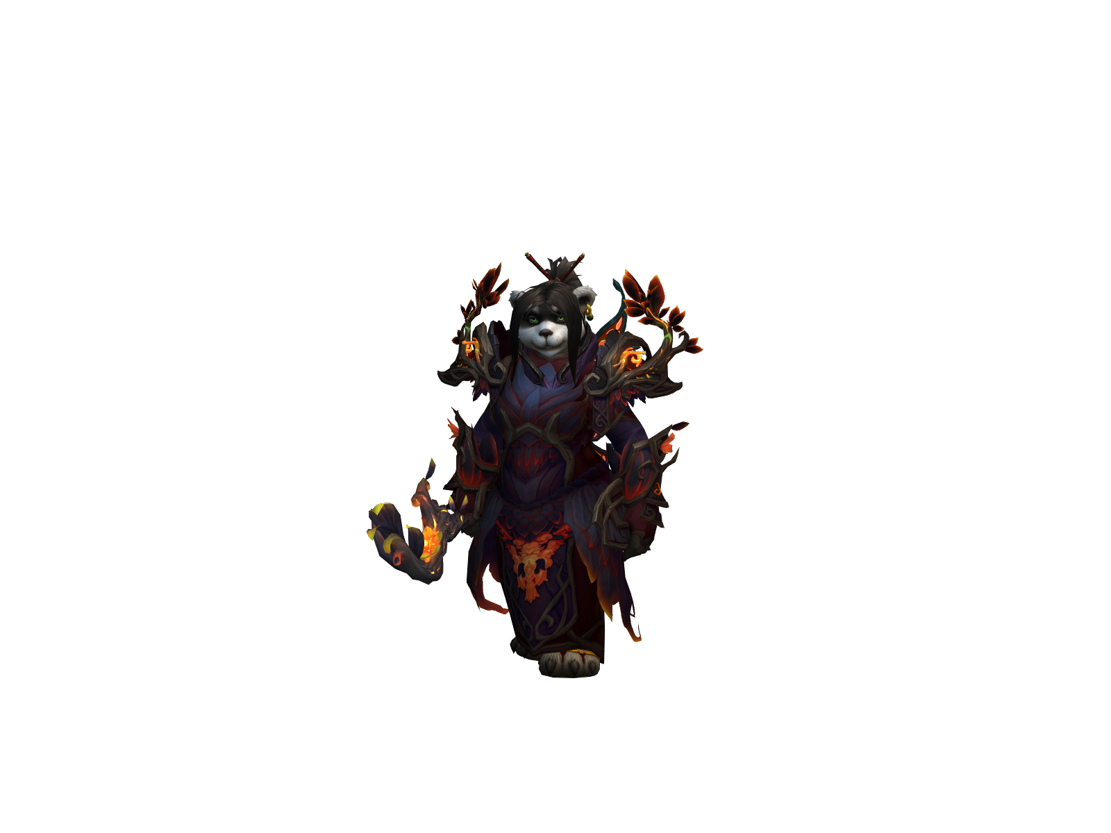 Suling 3D character render