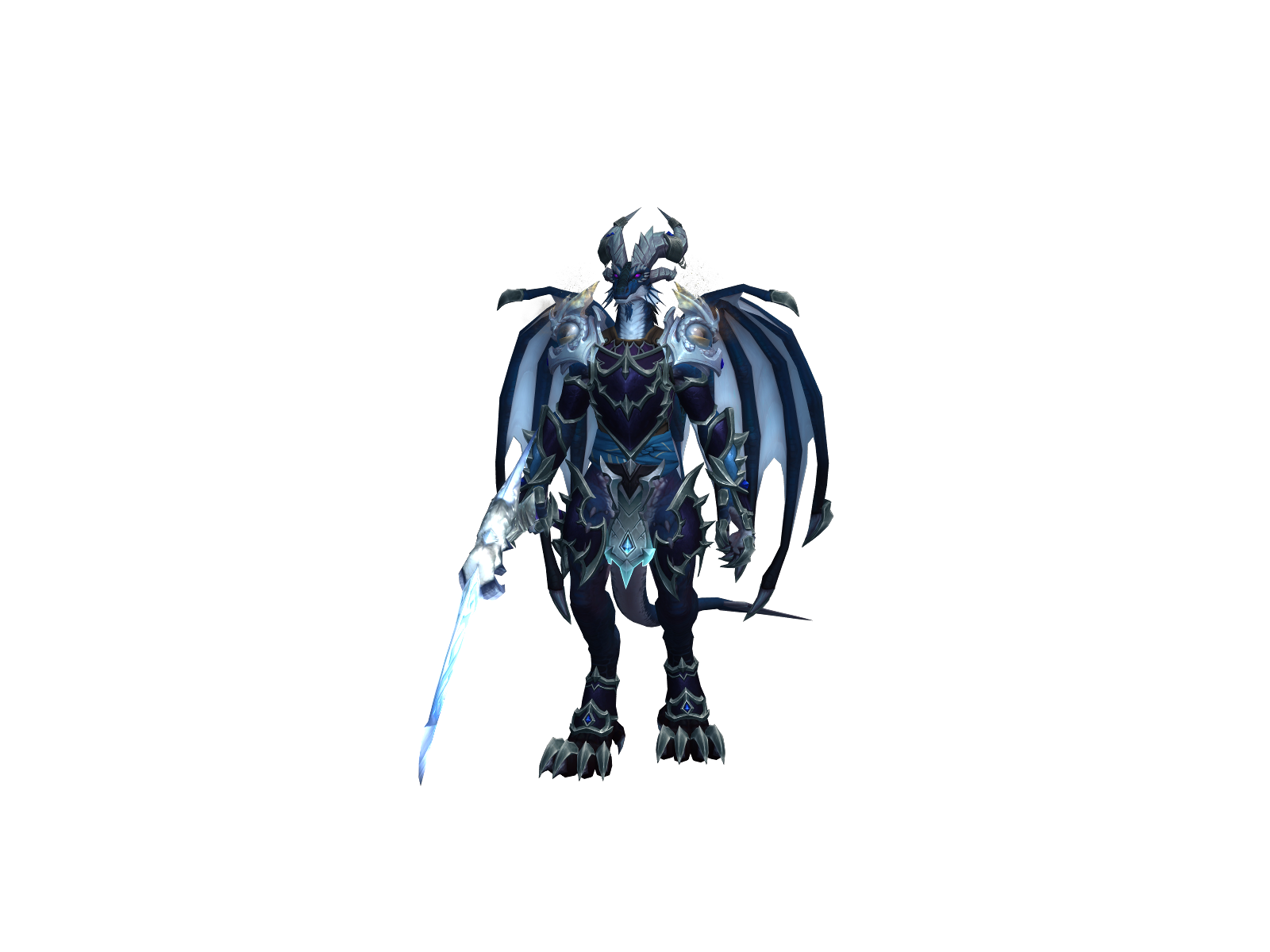 Bluurgh 3D character render
