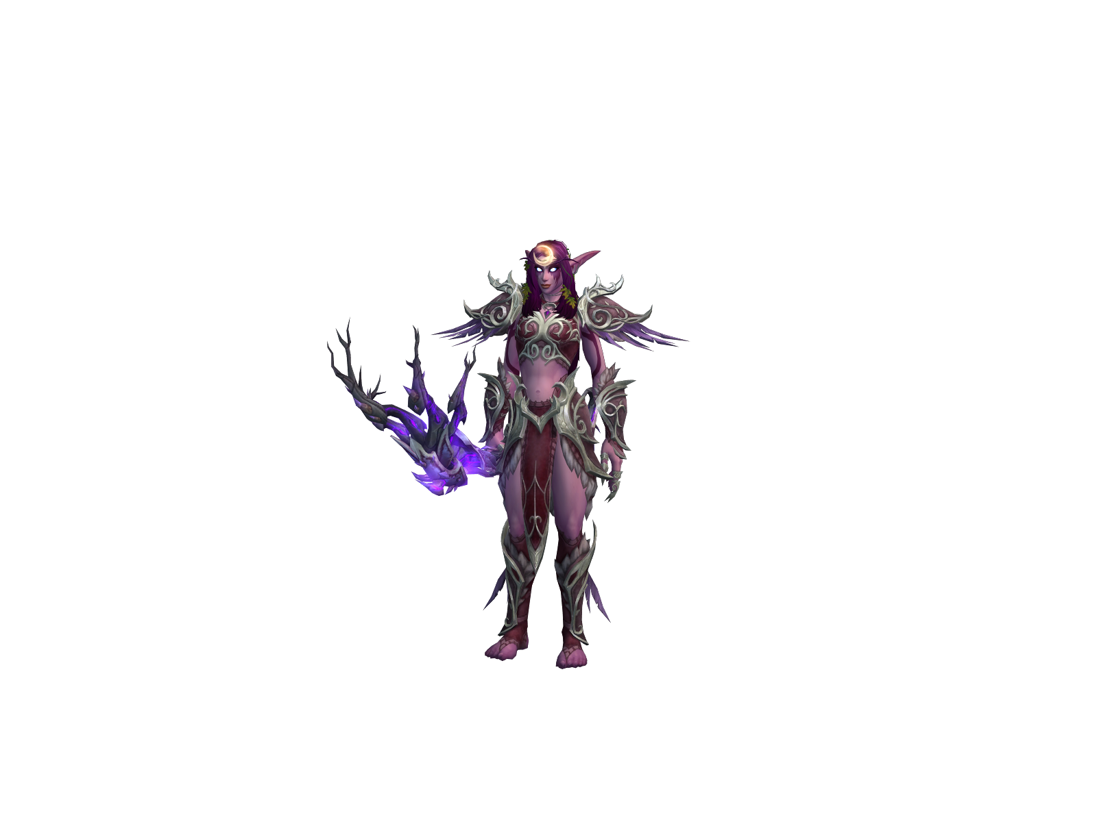 Elunariel 3D character render