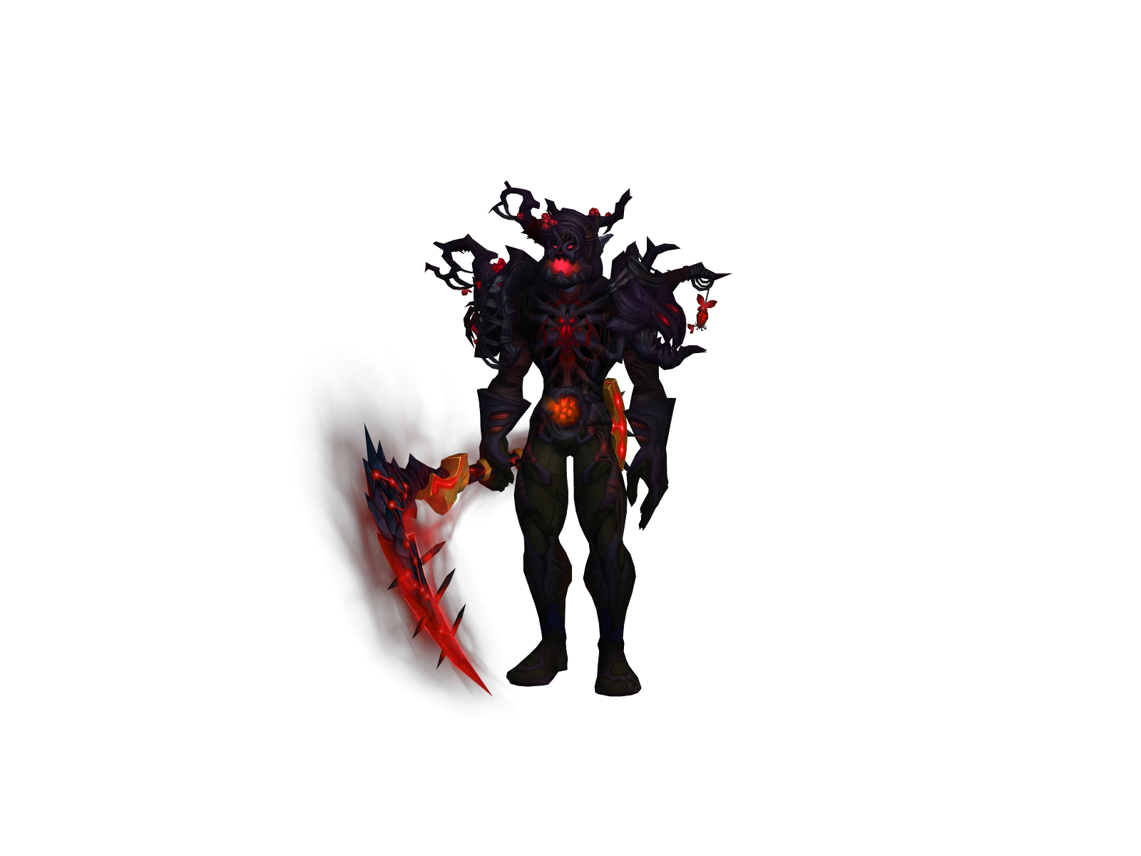 Metadru 3D character render