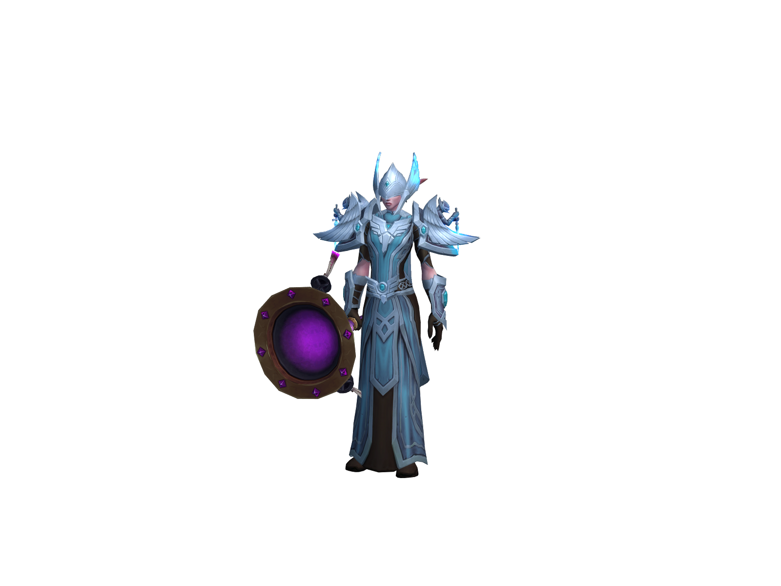Nàthaliè 3D character render
