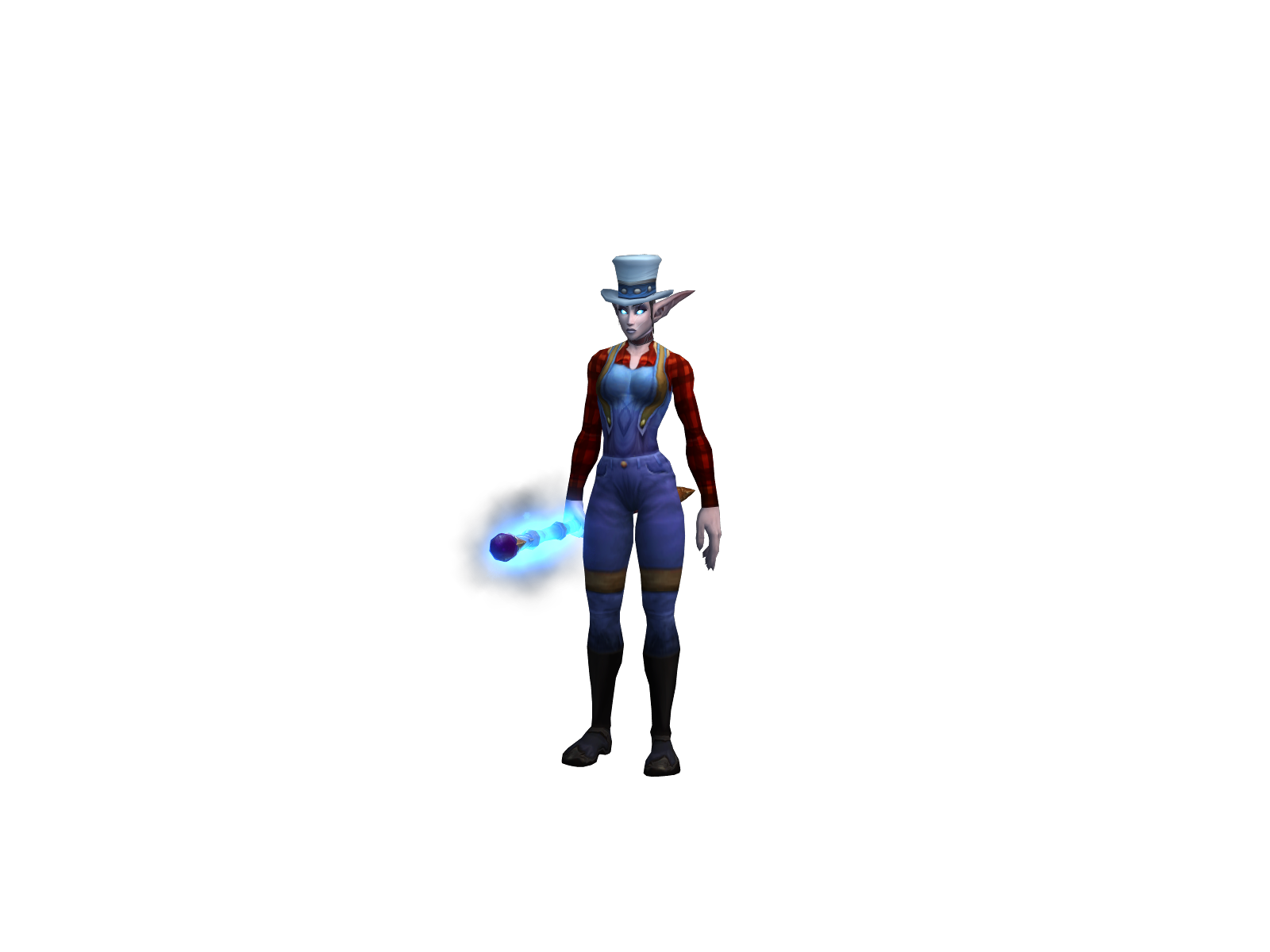 Xylanelle 3D character render