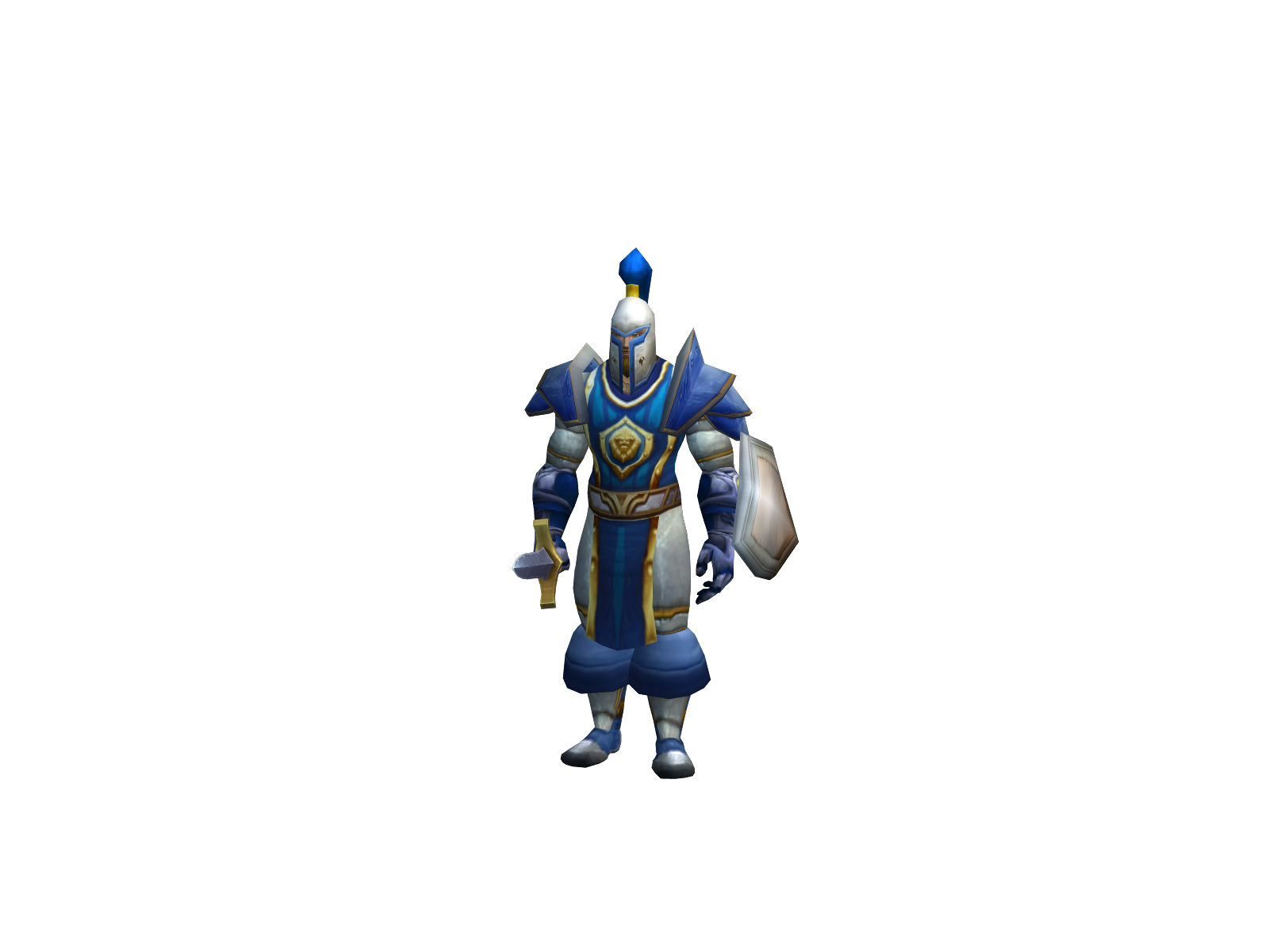 Leucon 3D character render